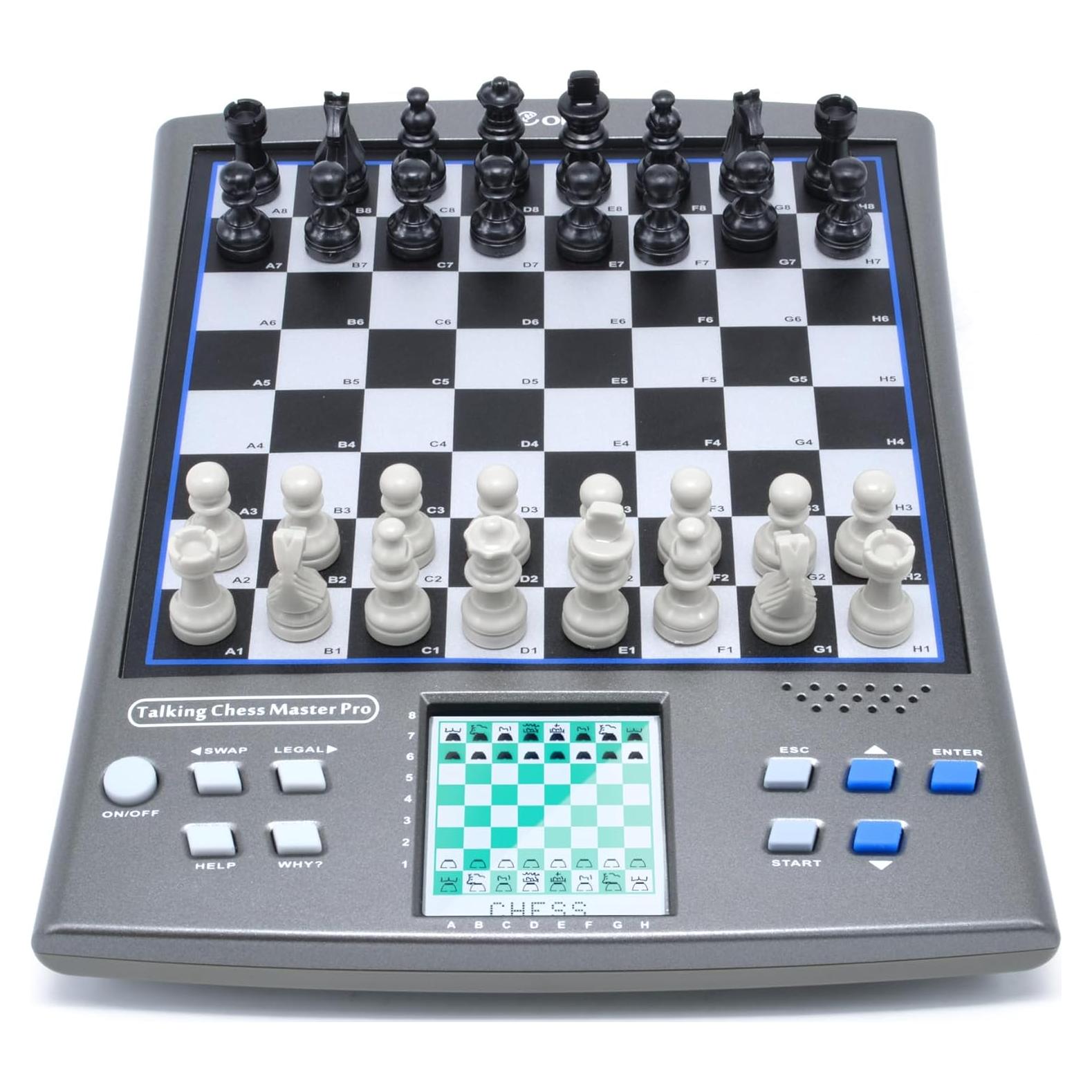 Juego de Ajedrez Electrónico iCore con Voz y 14 Juegos Mentales