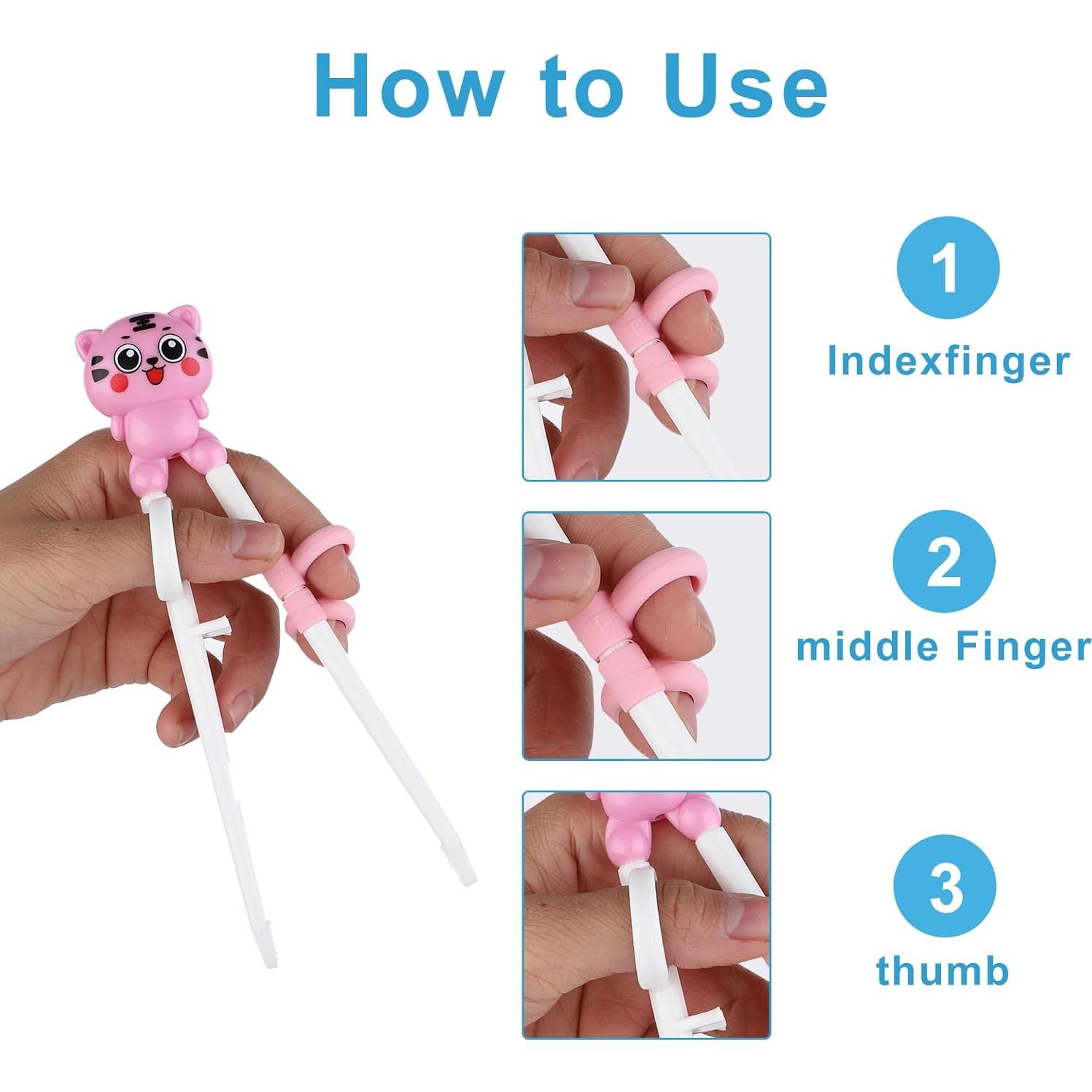 Palillos de Entrenamiento Abeillo para Principiantes 18 cm