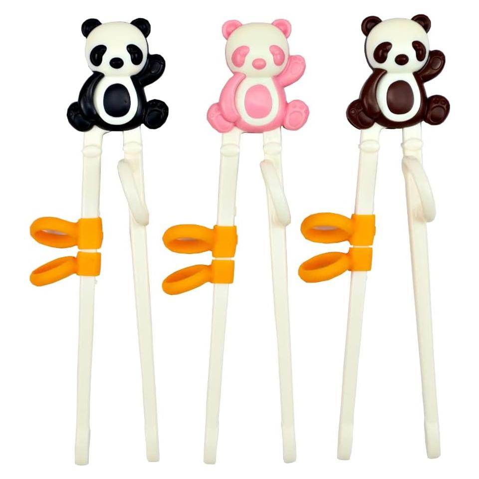 Palillos de Entrenamiento Jawbush Panda para Niños - 3 Pares
