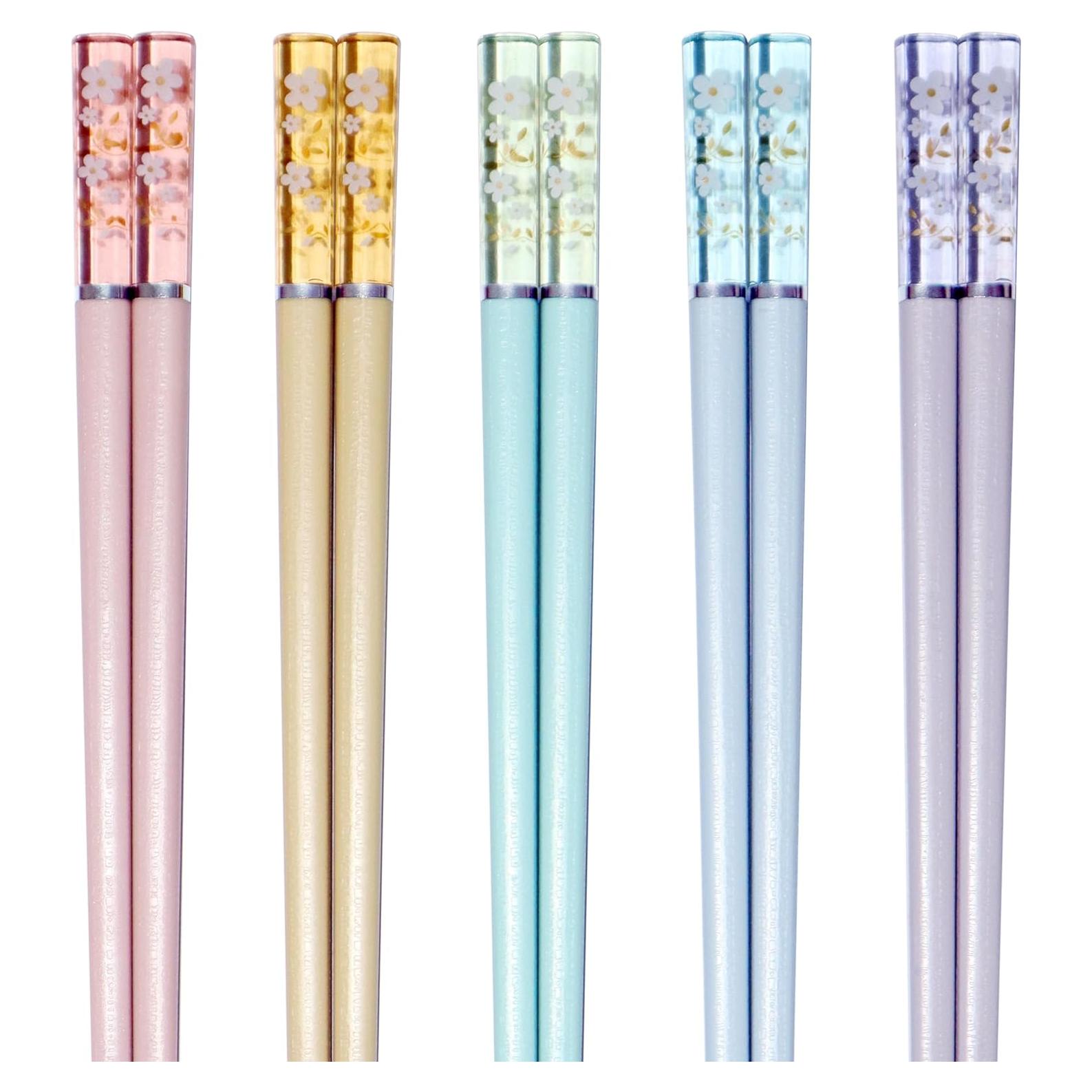 5 Pares de Palillos de Fibra de Vidrio Helerkol 24,38 cm