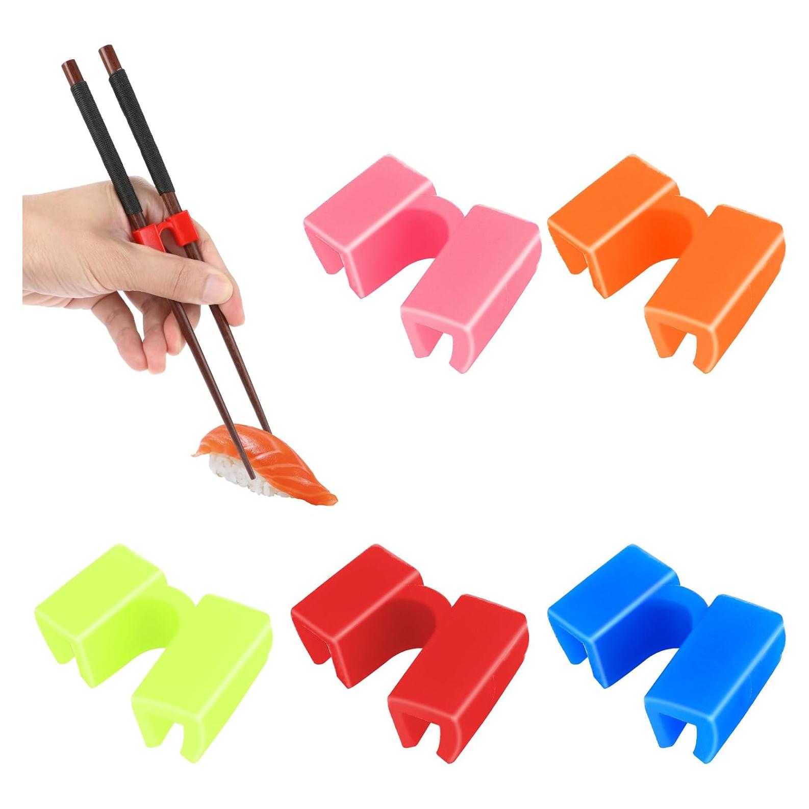 Ayudantes de Palillos Reutilizables Mabor 5 Pcs Coloridos