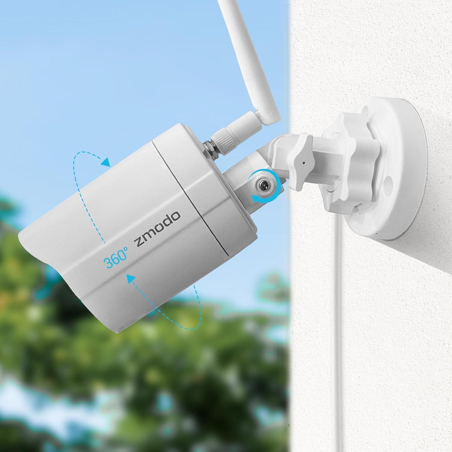 Cámara de Seguridad Inalámbrica Zmodo 1080p Exterior - 2 Unidades