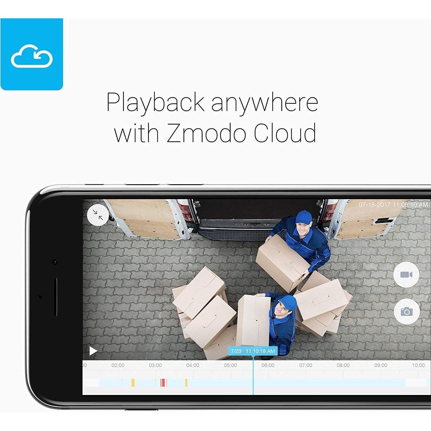Cámaras de Seguridad Inalámbricas Zmodo 1080p HD Paquete de 2