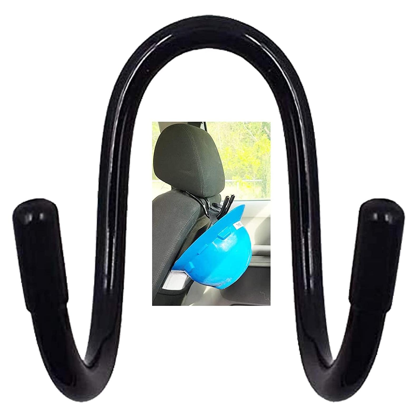 Soporte de Casco Duro Pmsanzay para Asiento - Negro
