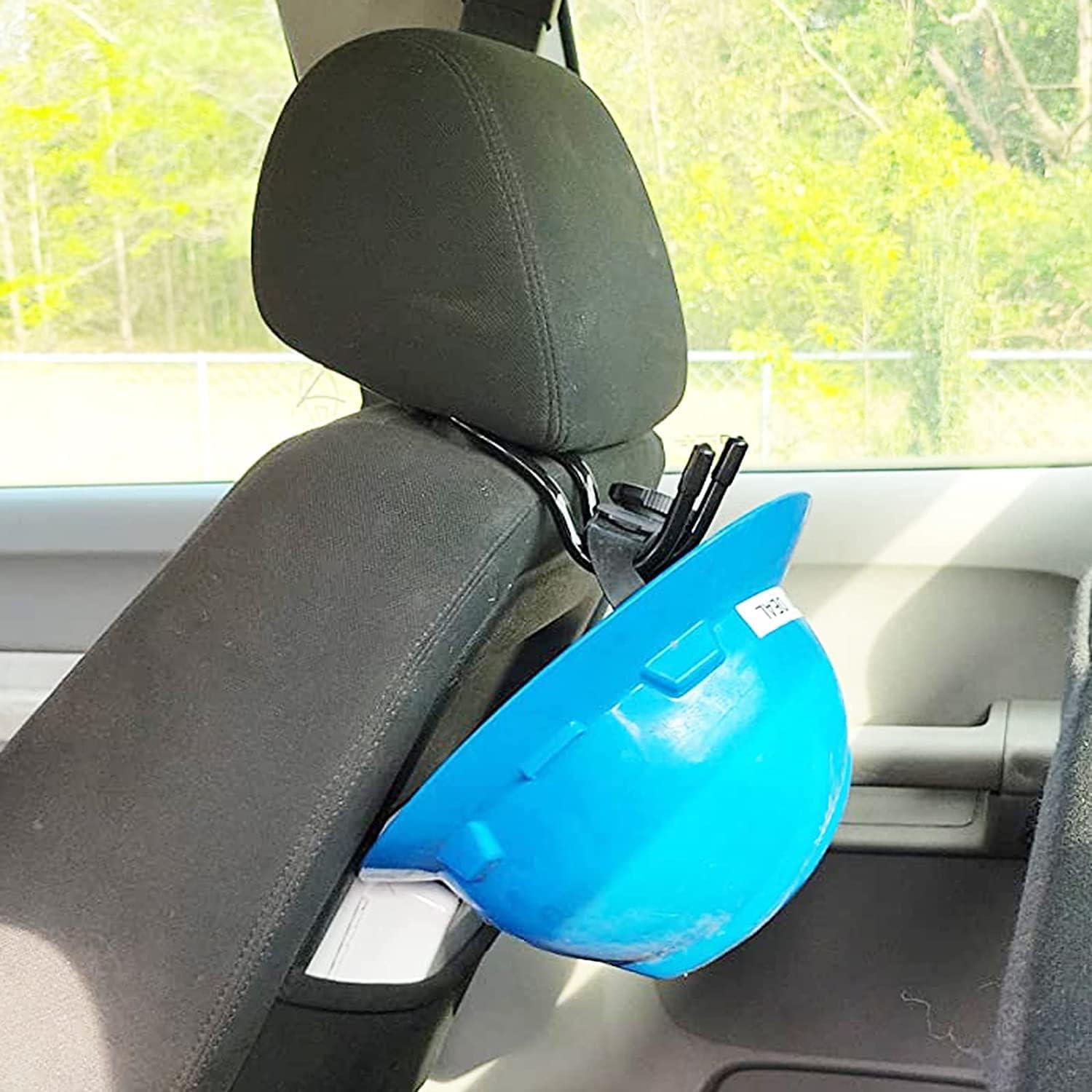 Soporte de Casco Duro Pmsanzay para Asiento - Negro