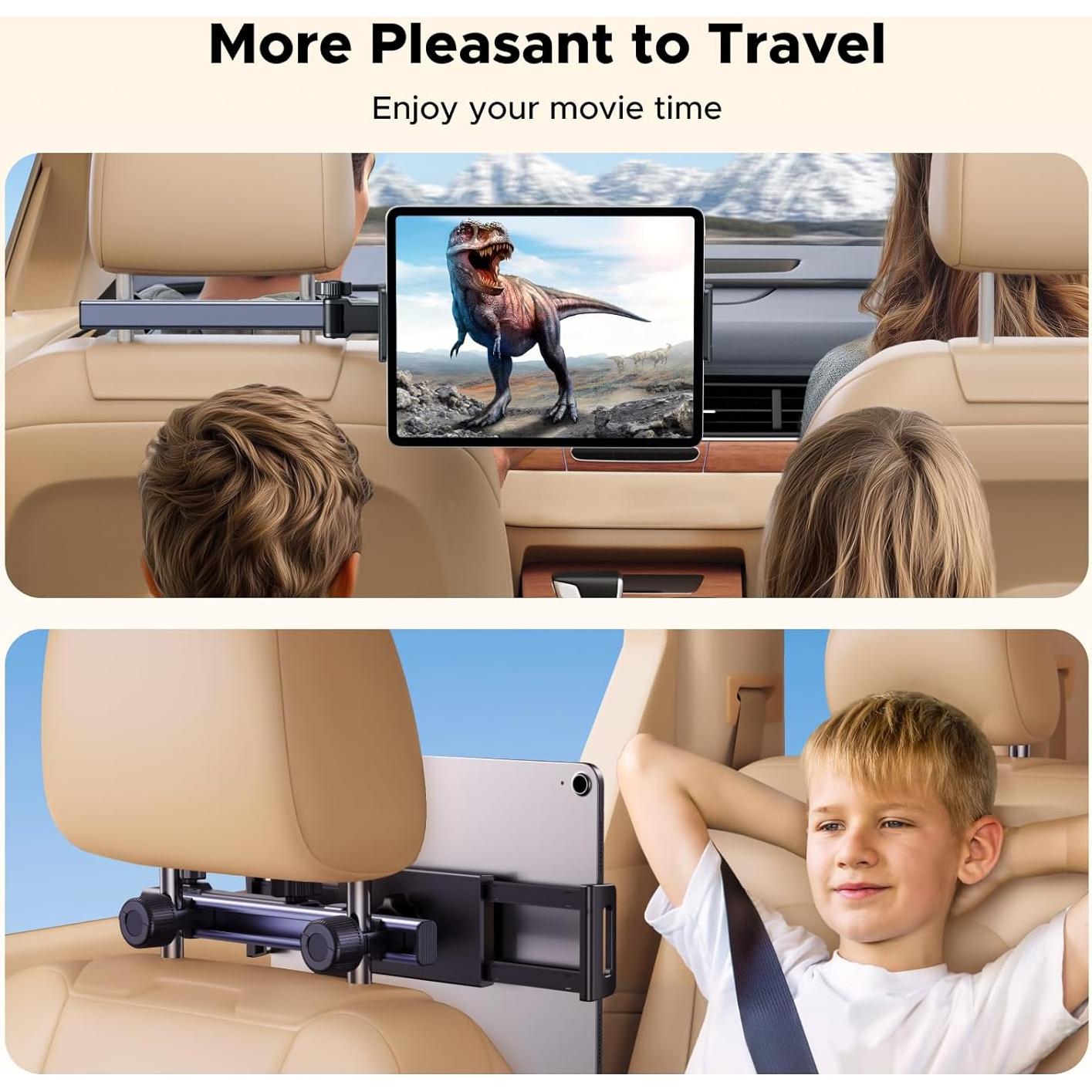 Soporte para Tableta UGREEN para Coche con Brazo Ajustable