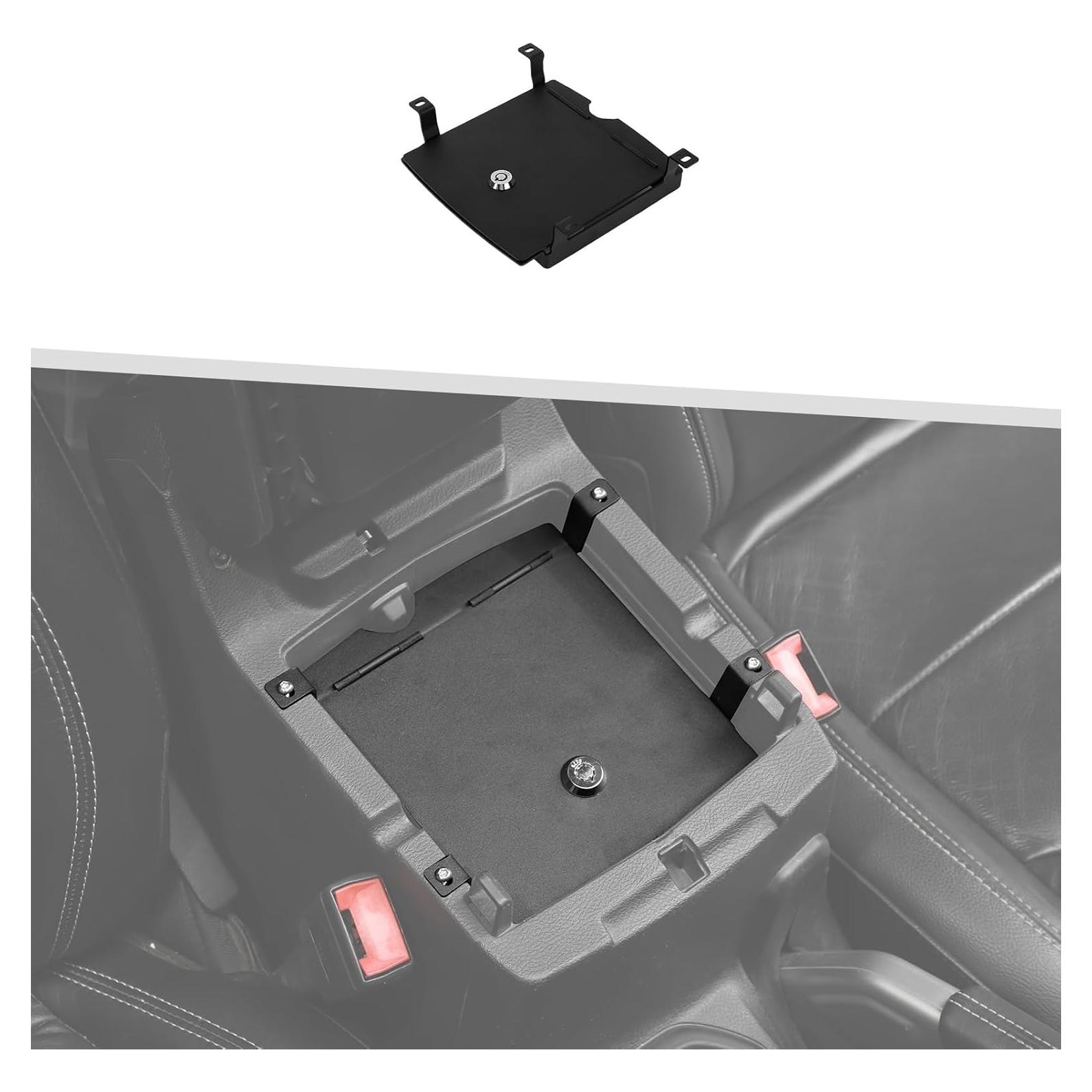 Caja de Cerradura Jimen para Consola Jeep Wrangler JL JT 2018-2024