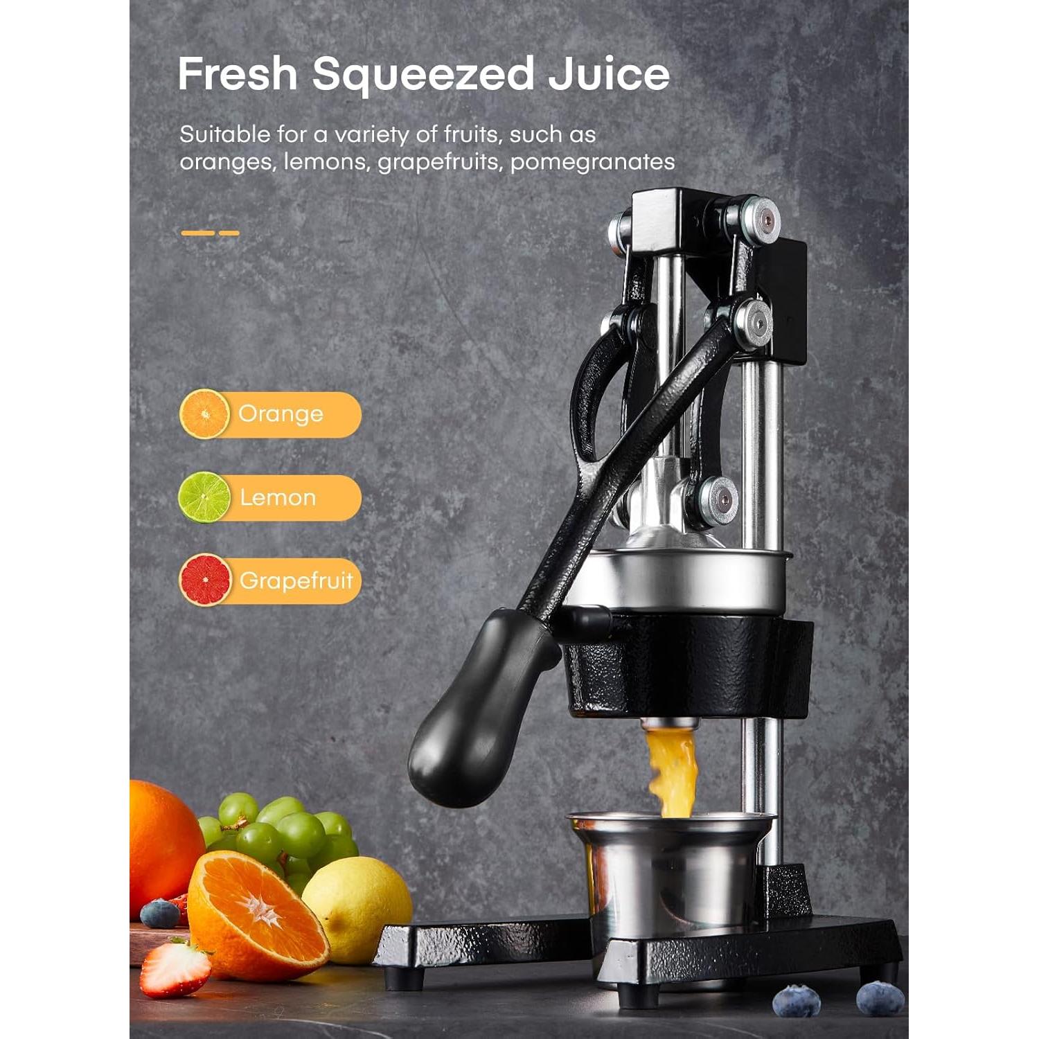 Exprimidor Manual FOHERE de Cítricos 400ml Acero Inoxidable