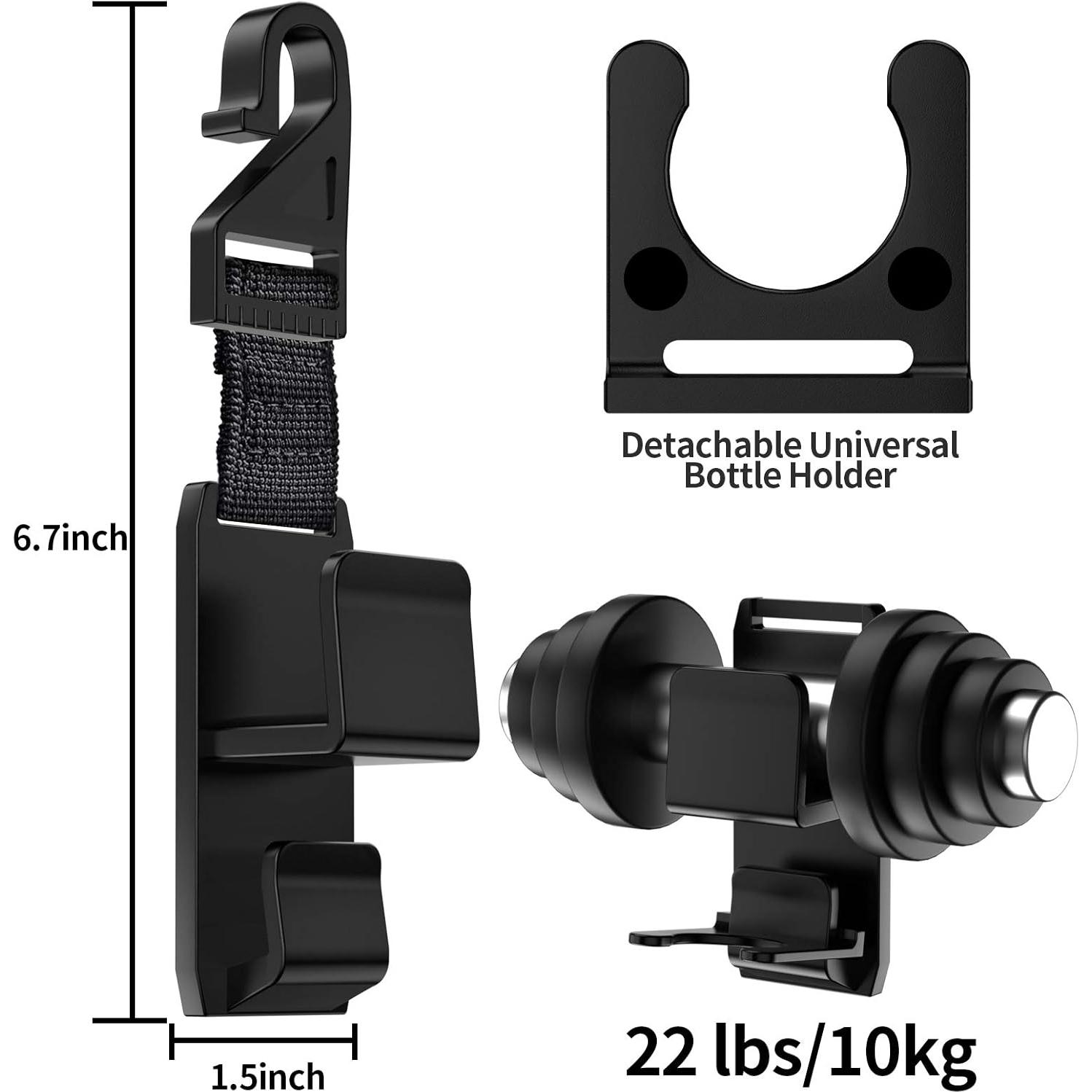 Gancho para Reposacabezas KOOPAO - Paquete de 4 Ganchos