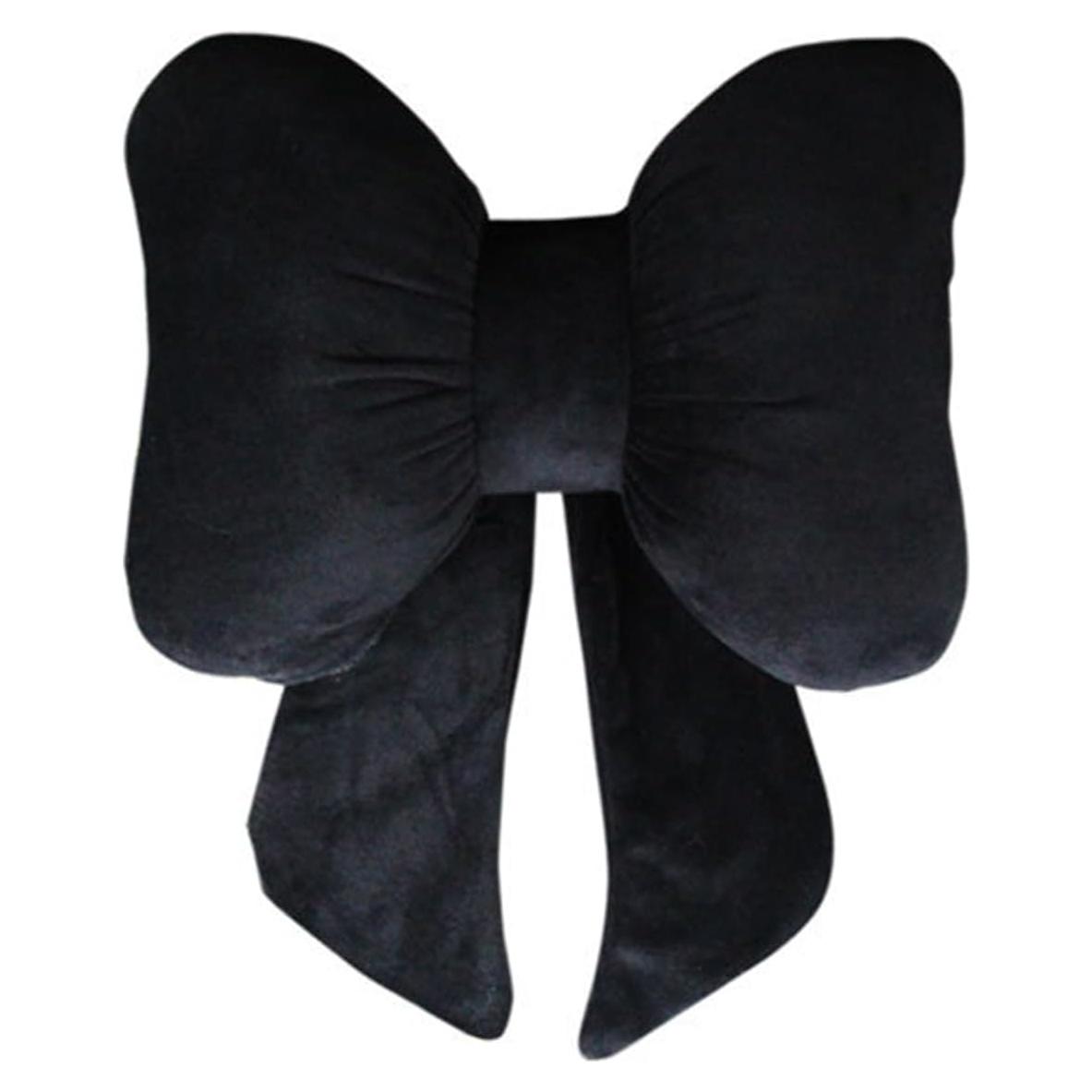 Cojín de Cuello Ajustable HEYXI para Automóvil Negro 38x25cm