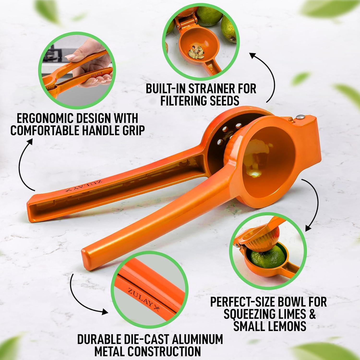 Exprimidor de Limón Zulay Kitchen Naranja Manual 0.05L