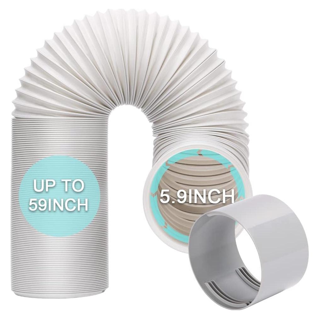 Manguera de Aire Acondicionado Portátil HOXHA 15,24 cm