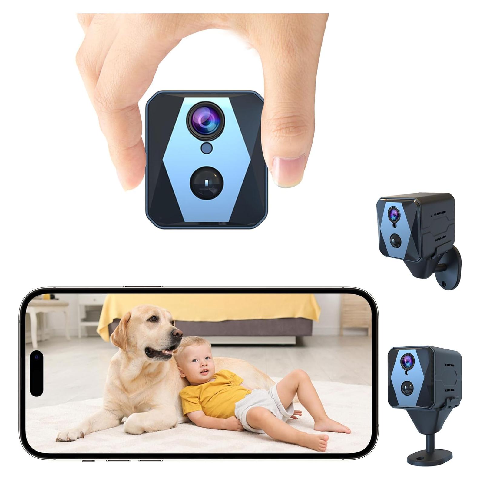 Cámara Espía WiFi 4K Vebiliki con Visión Nocturna