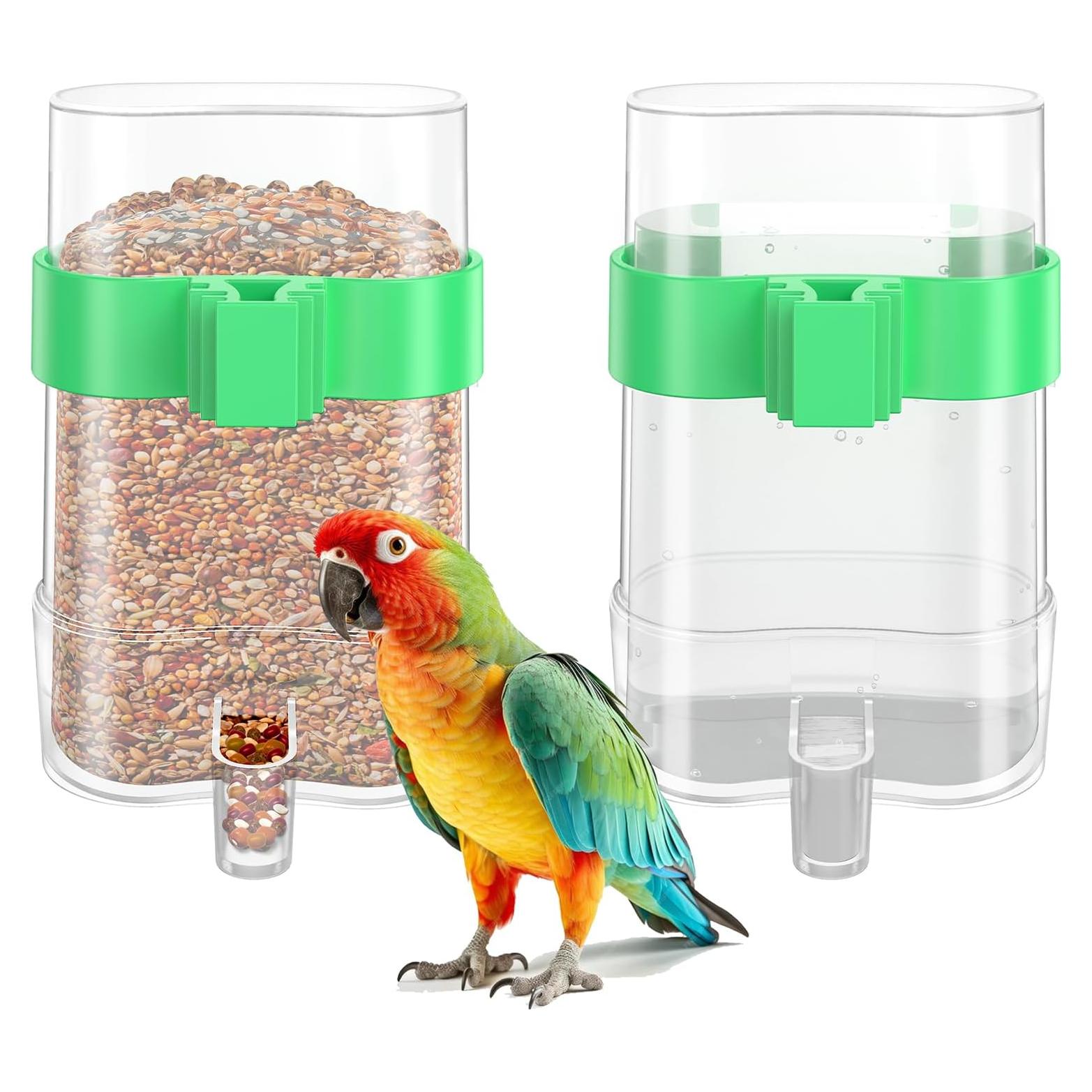 Dispensador de Agua para Aves CLPOAWC 2 Pcs Automático 7.37x3.30cm