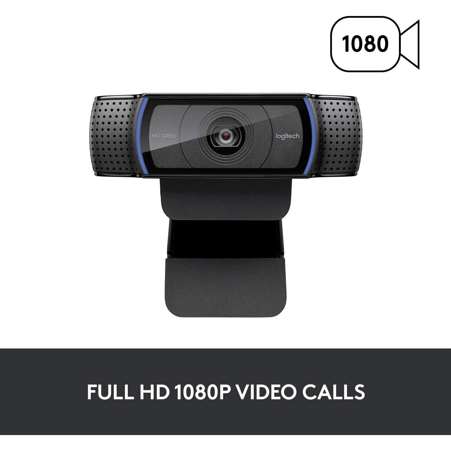 Webcam Logitech C920x HD Pro 1080p 30fps con Micrófono