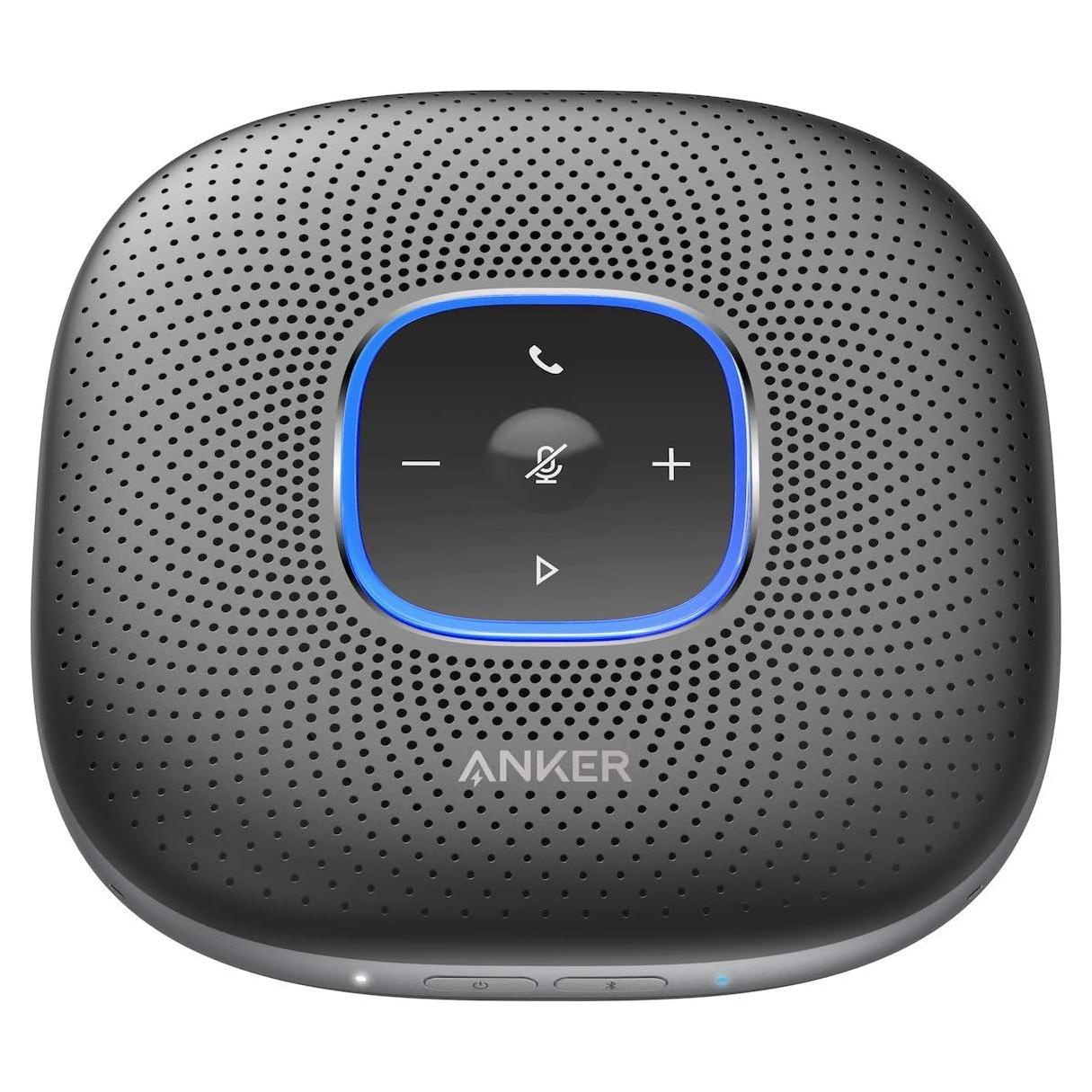 Altavoz Bluetooth Anker PowerConf con 6 Micrófonos, 24h Batería