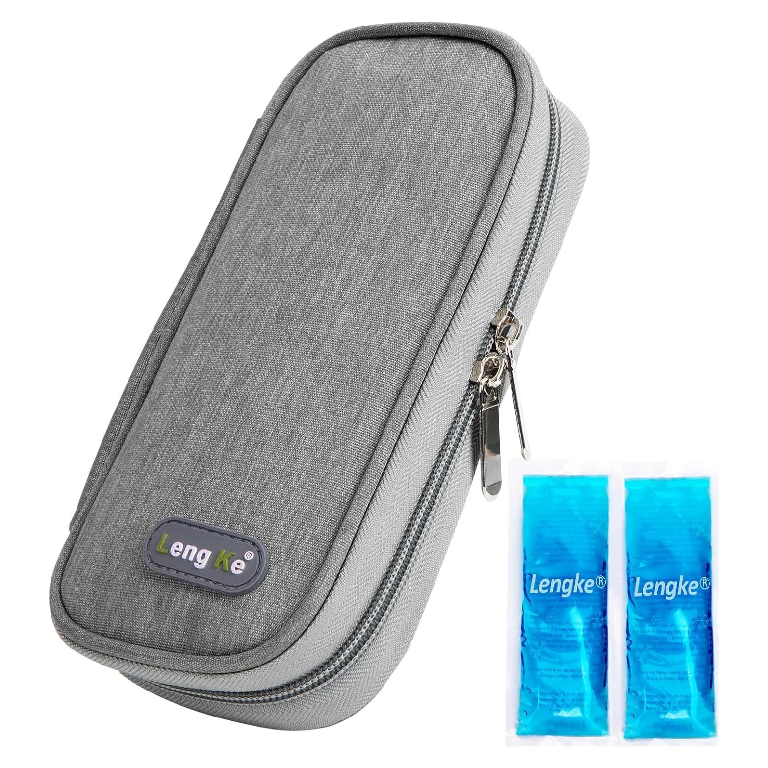 Bolsa Aislada para Insulina Leng Ke - Diabética Gris