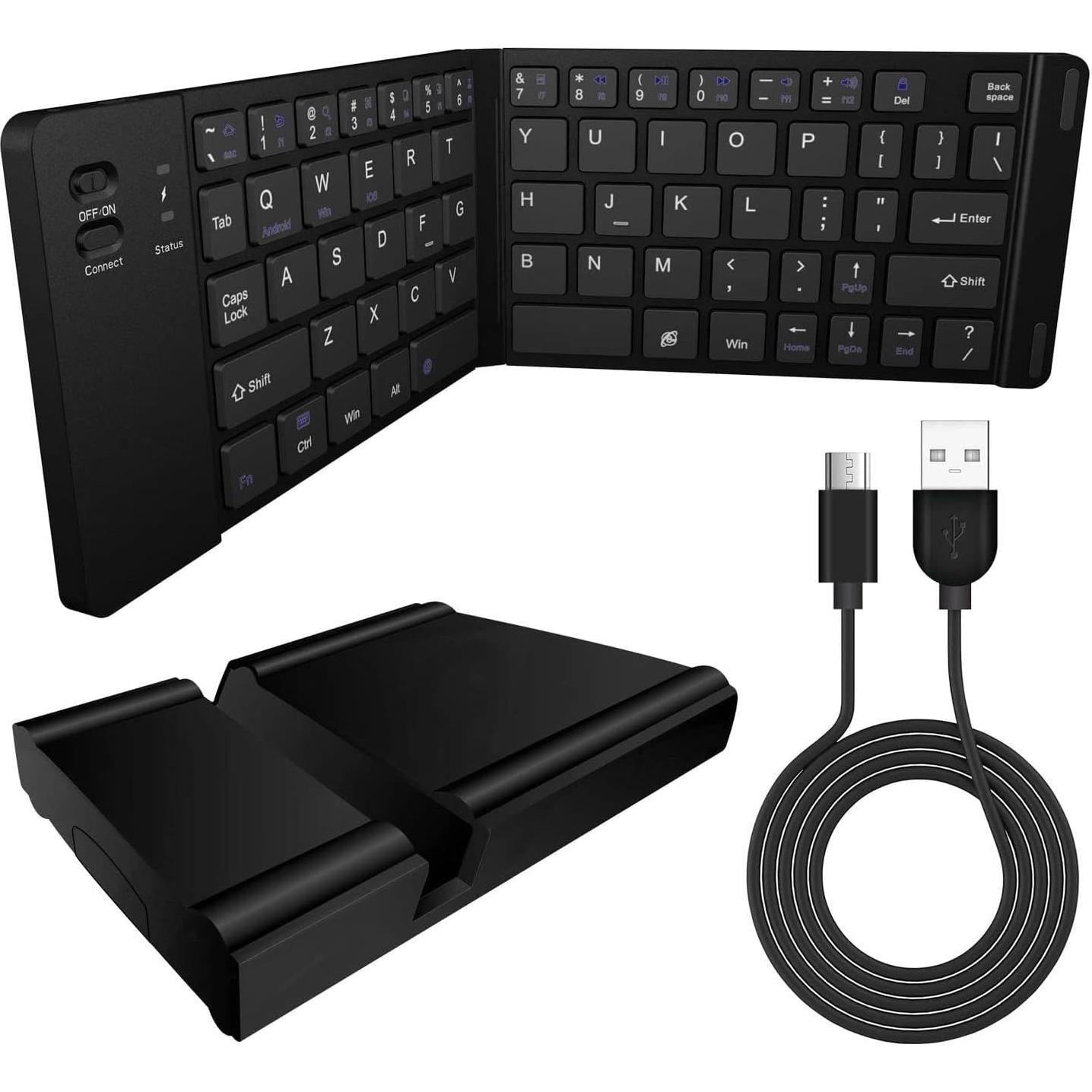 Teclado Bluetooth Plegable Tek Styz para iPad Pro 11, 13"