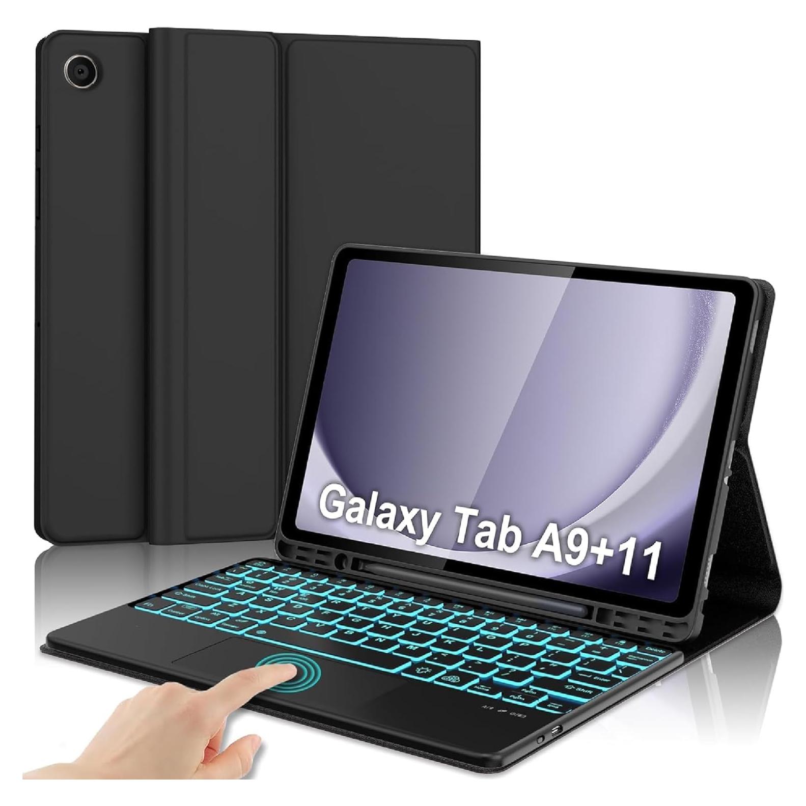 Funda teclado Samsung Galaxy Tab A9 Plus 11" Bluetooth RGB