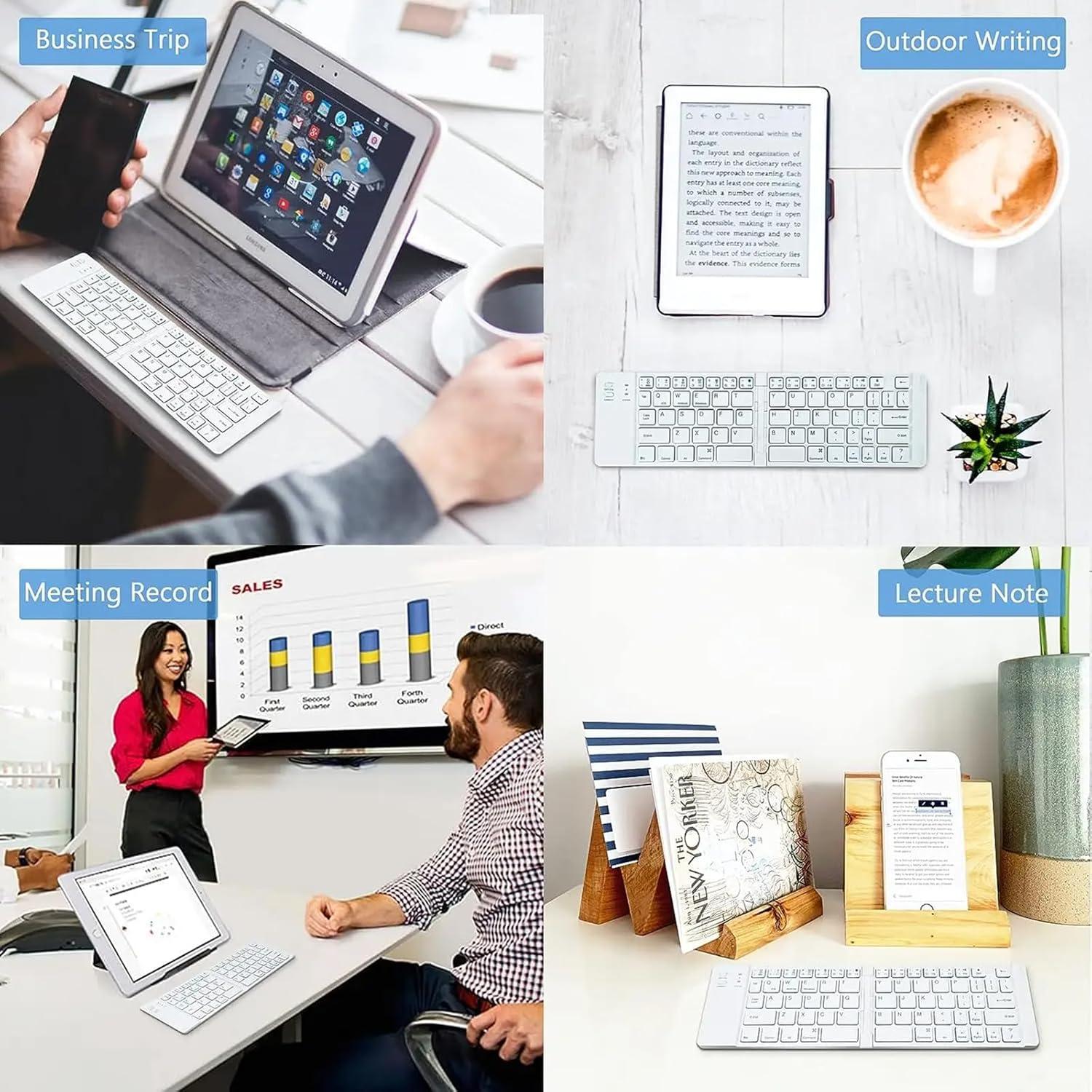 Teclado Bluetooth Plegable Tek Styz para Microsoft Surface Book 2