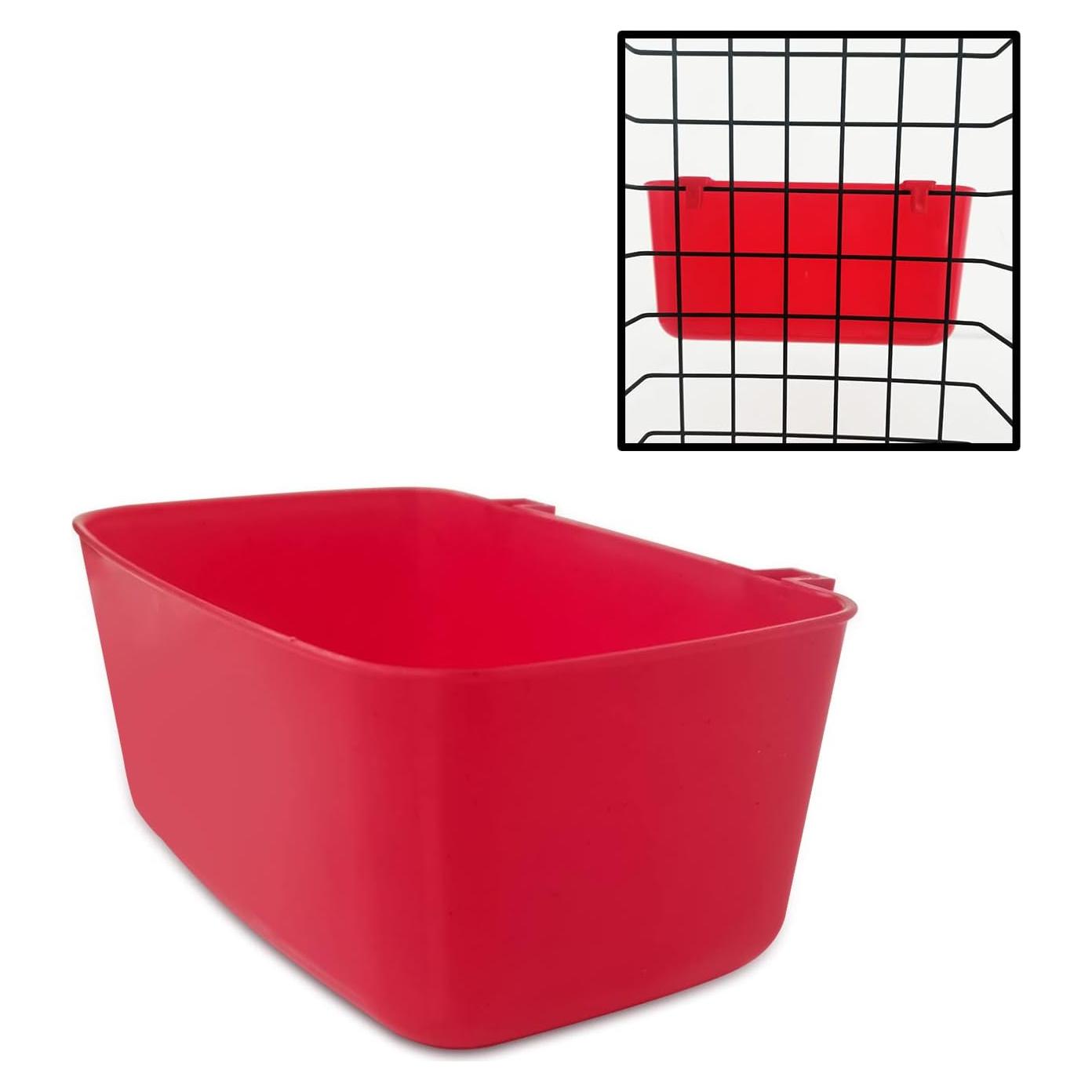 Paquete de 12 Comederos y Bebederos para Mascotas 600 ml