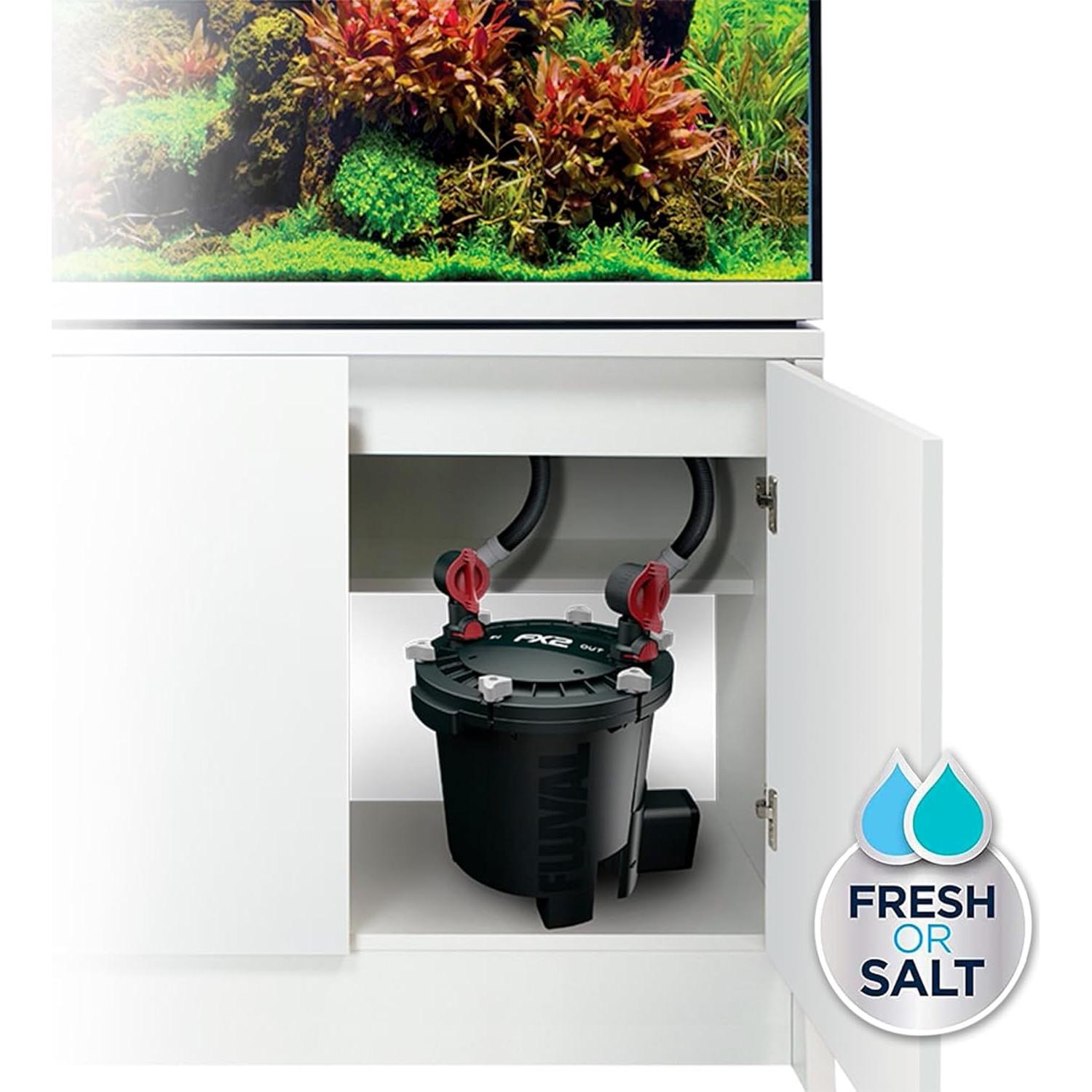 Filtro de Acuario Fluval FX2 1800 L/h 4 Etapas Compacto