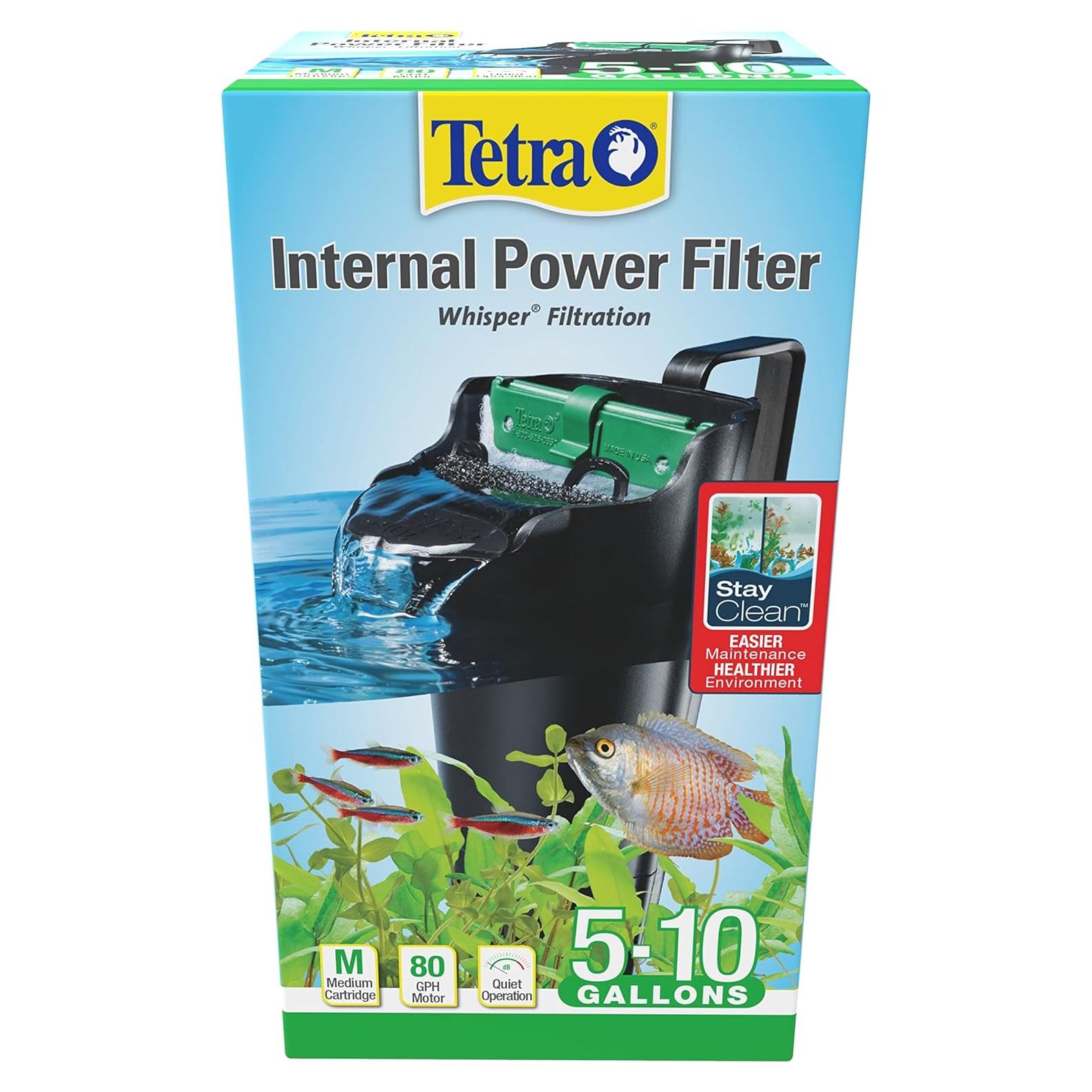 Filtro Interno Tetra Whisper 10i para Acuarios 11 a 38 L