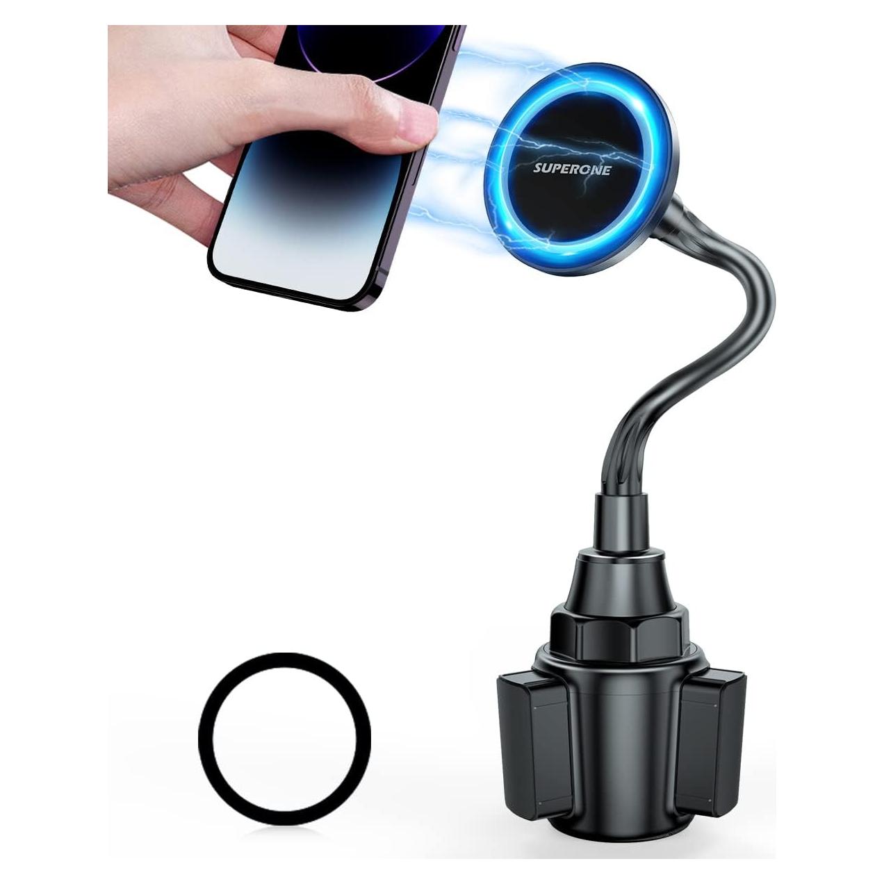 Soporte de Teléfono Magnético para Coche SUPERONE Ajustable