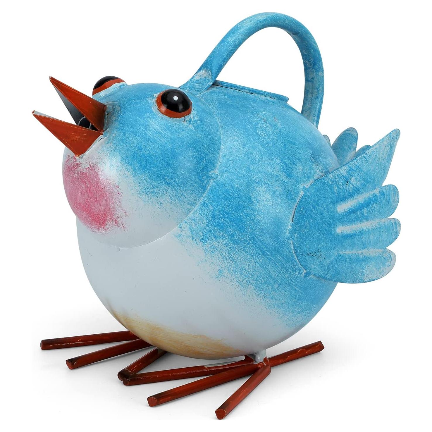 Regadera de Metal en Forma de Pájaro FLHJYF 1.89L Decorativa