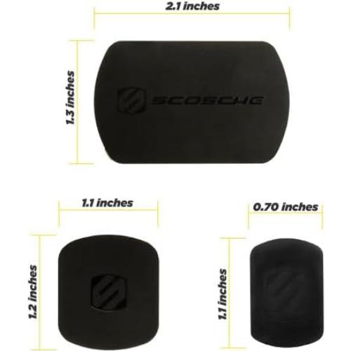 Kit de Placas Metálicas Scosche MAGRKI para Soporte Móvil