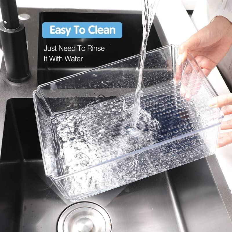 Organizadores de Refrigerador KUMD - Paquete de 10 Apilables