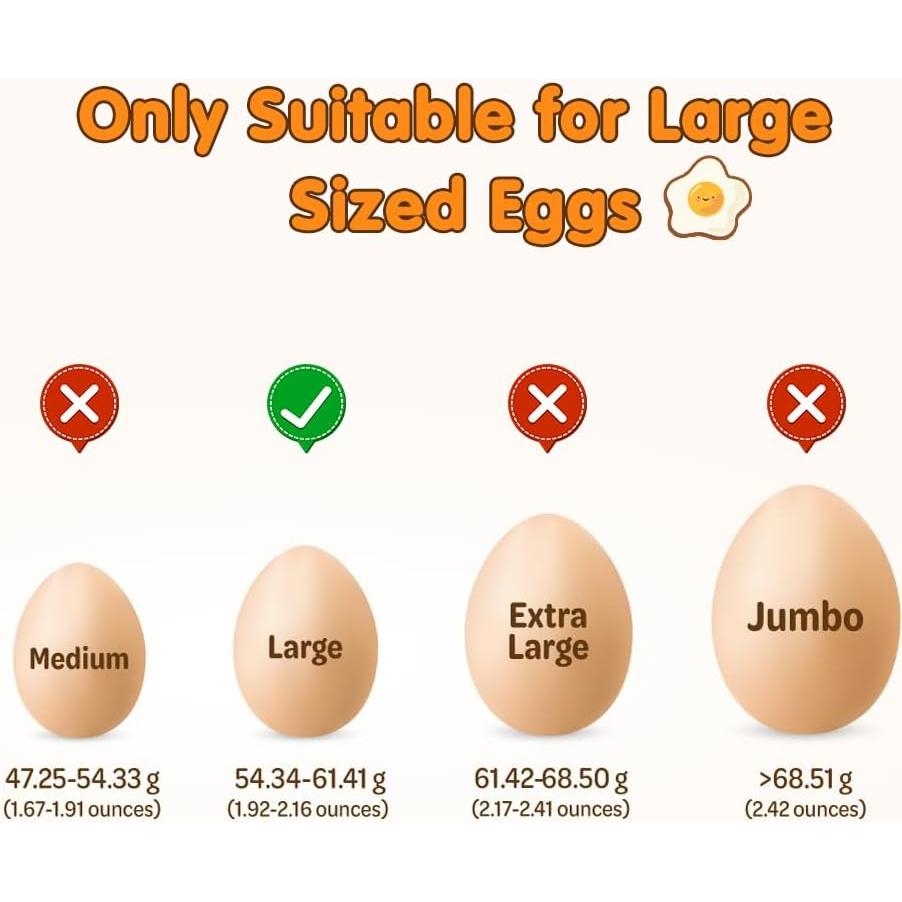 Soporte Automático para Huevos Grande Shenzhen A-01 - 2 Paquete