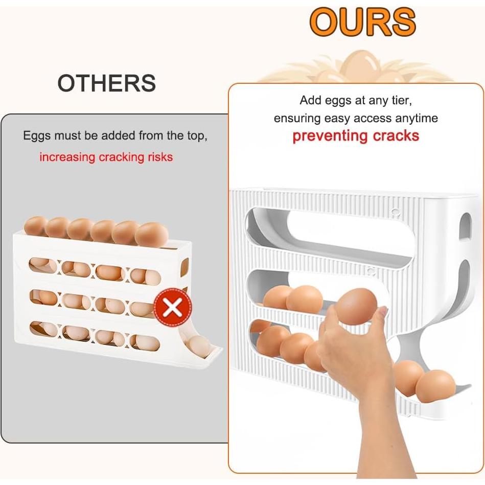 Soporte Automático para Huevos Grande Shenzhen A-01 - 2 Paquete