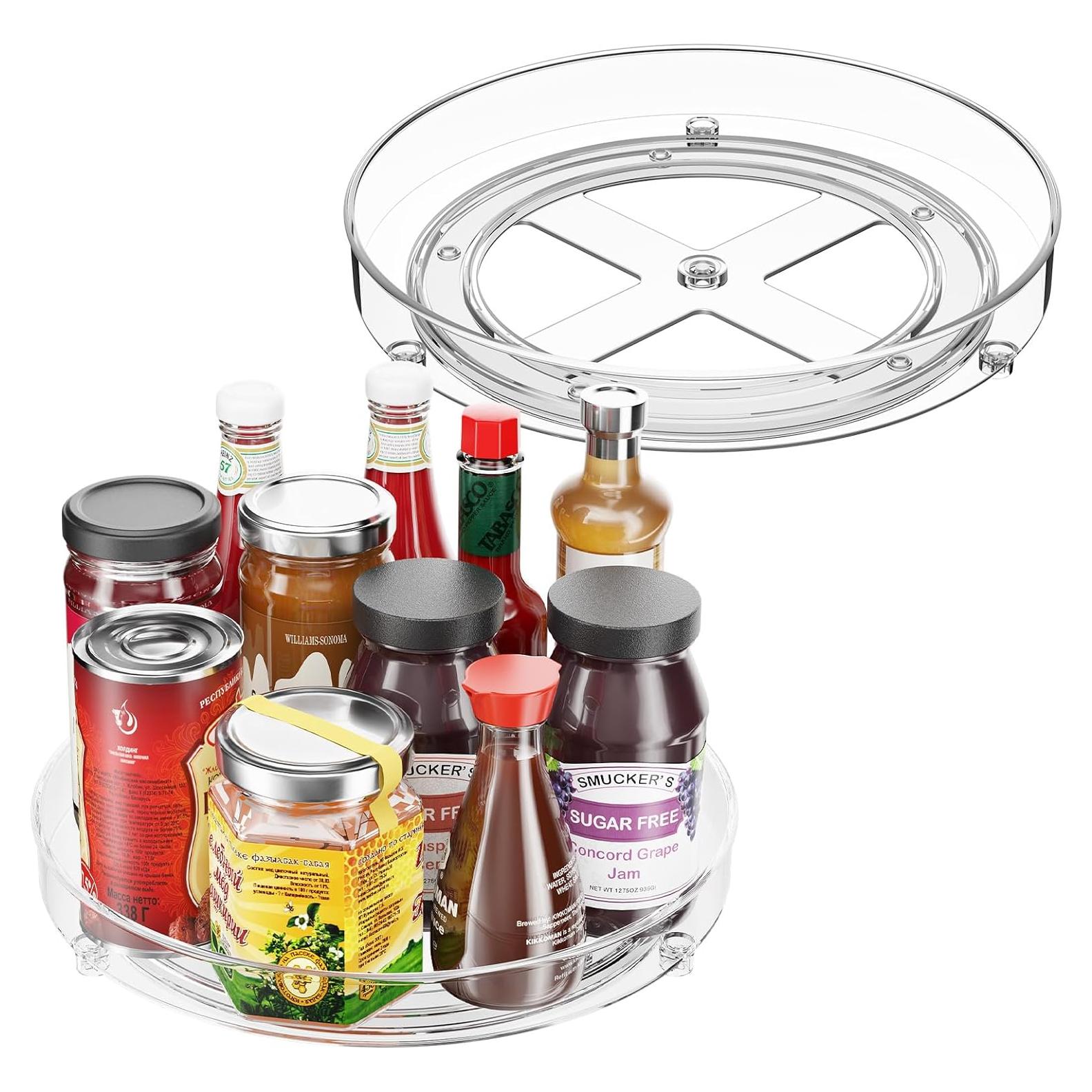 Organizador Giratorio Lazy Susan Optish 24 cm 2 Paquetes