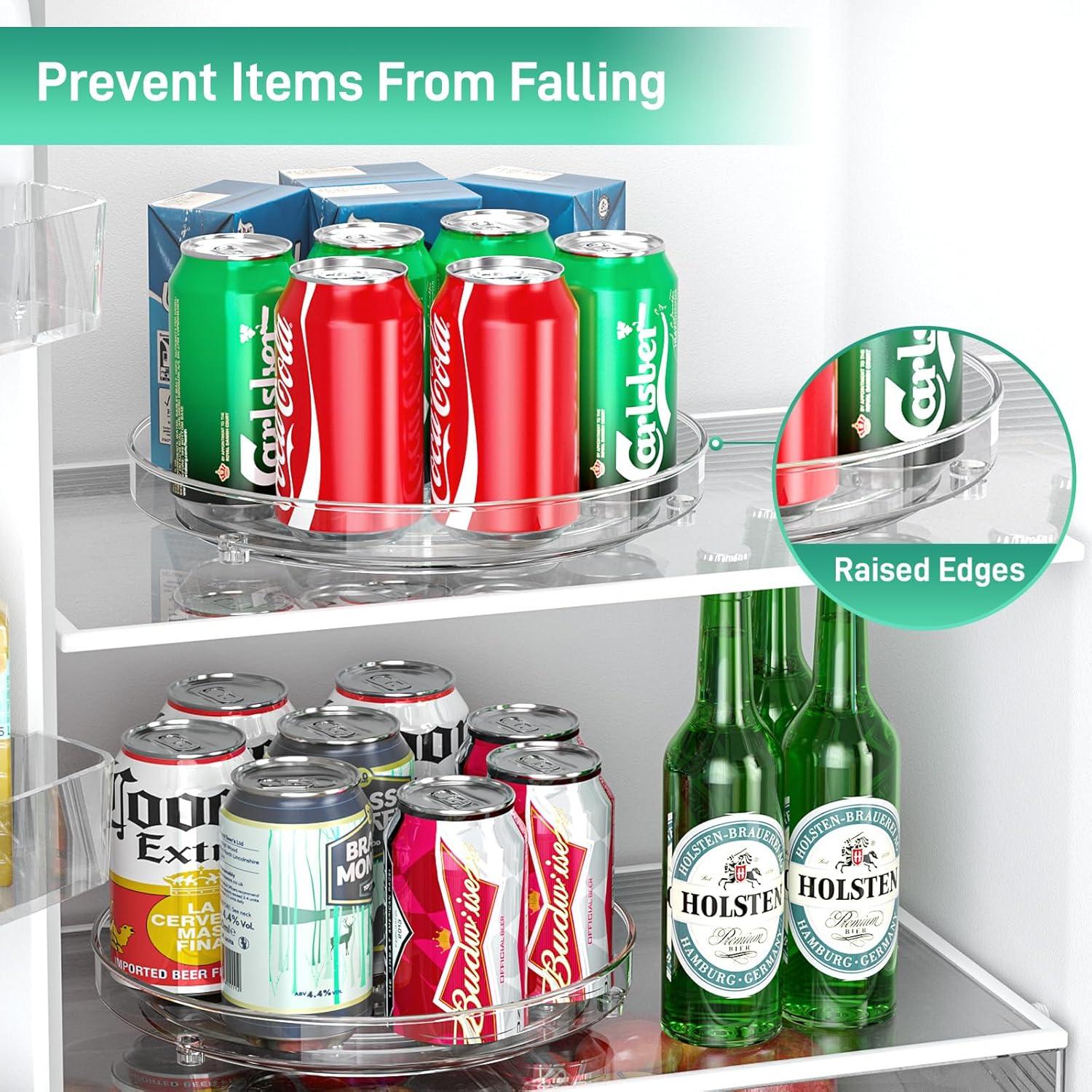 Organizador Giratorio Lazy Susan Optish 24 cm 2 Paquetes