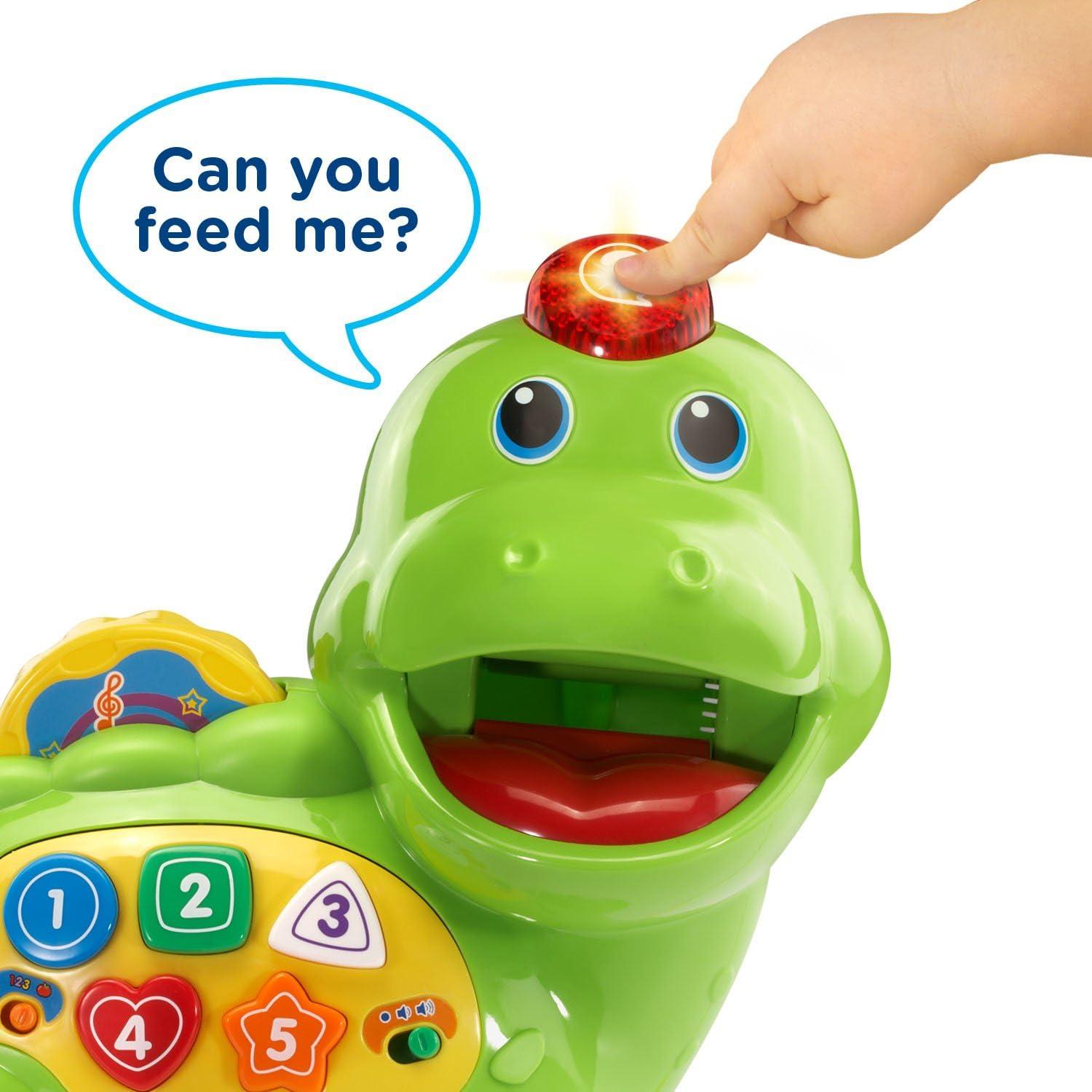 VTech Chomp & Count Dino Verde - Juguete Educativo 1-3 Años