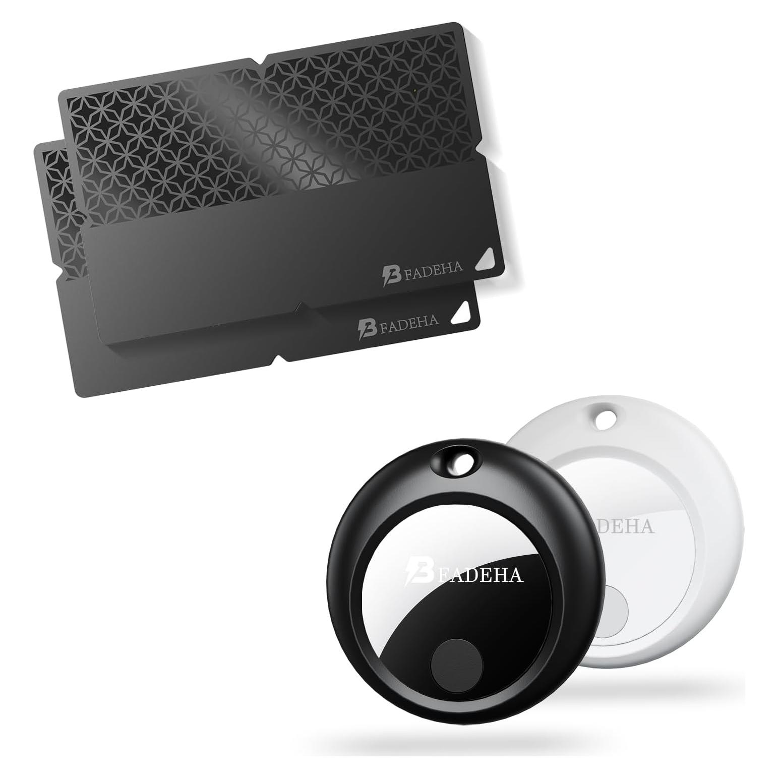 Rastreador BFADEHA 2P Negro para Billetera y Llaves