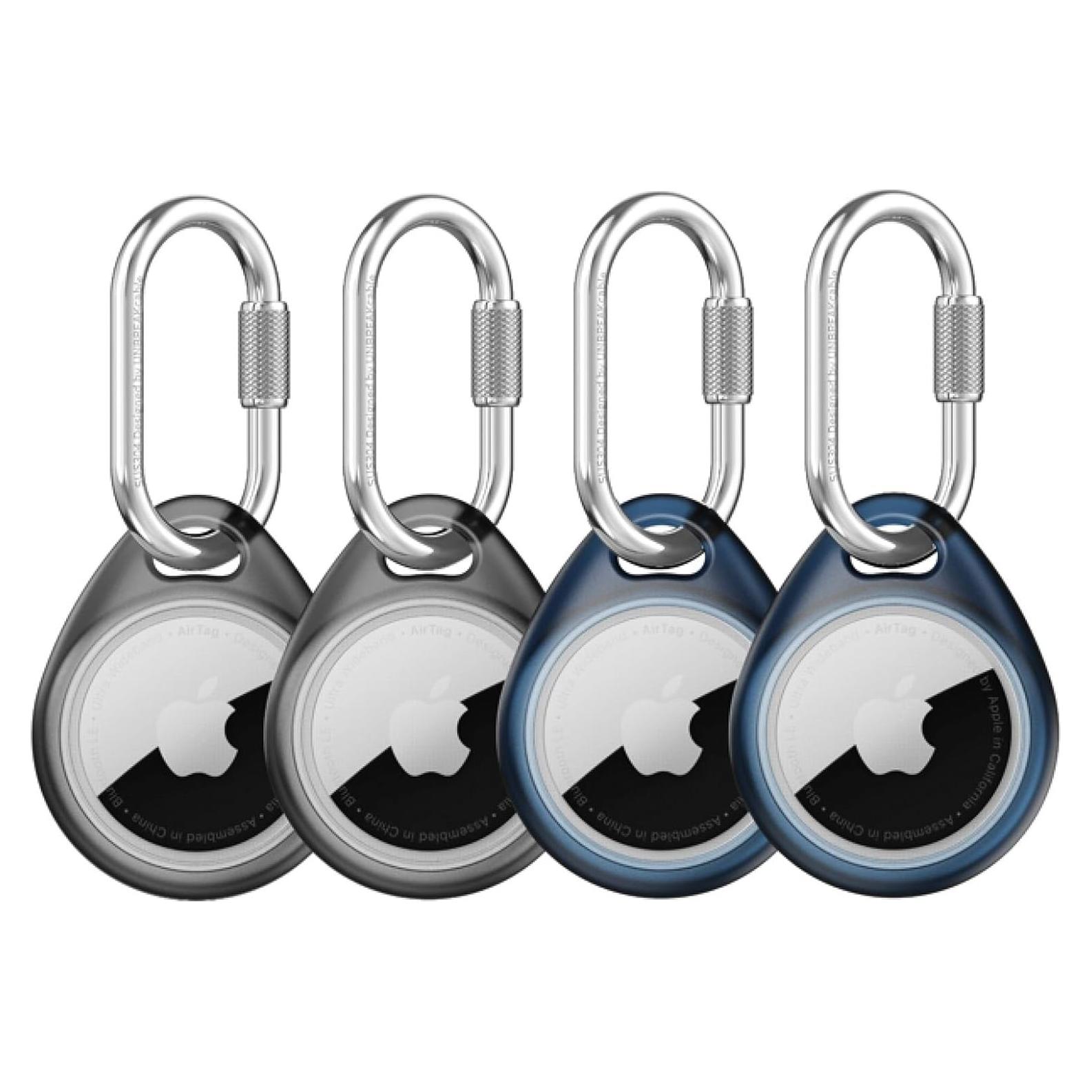 Soporte UNBREAKcable para Apple AirTag - Paquete de 4 - Funda TPU