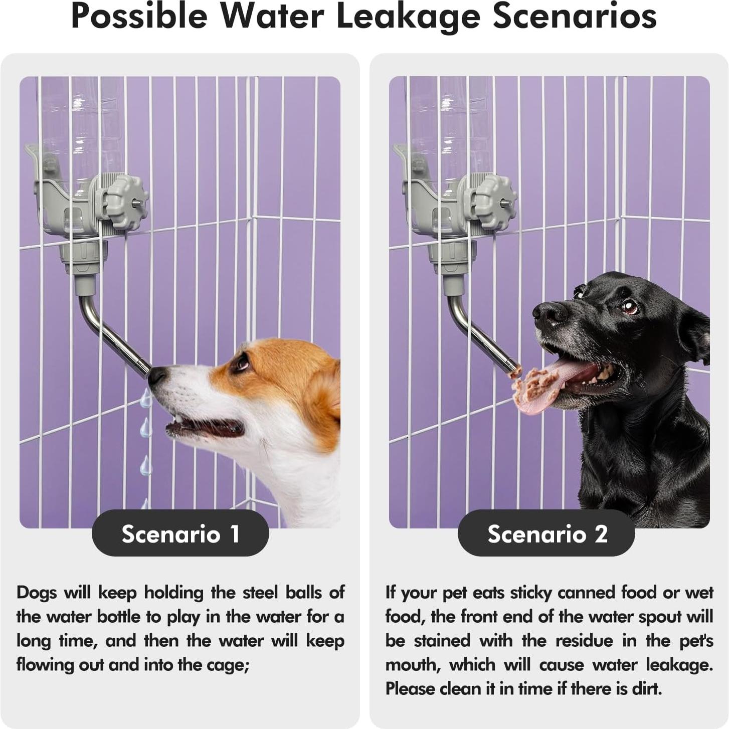 Dispensador de Agua Vannon 1000ml para Perros y Gatos