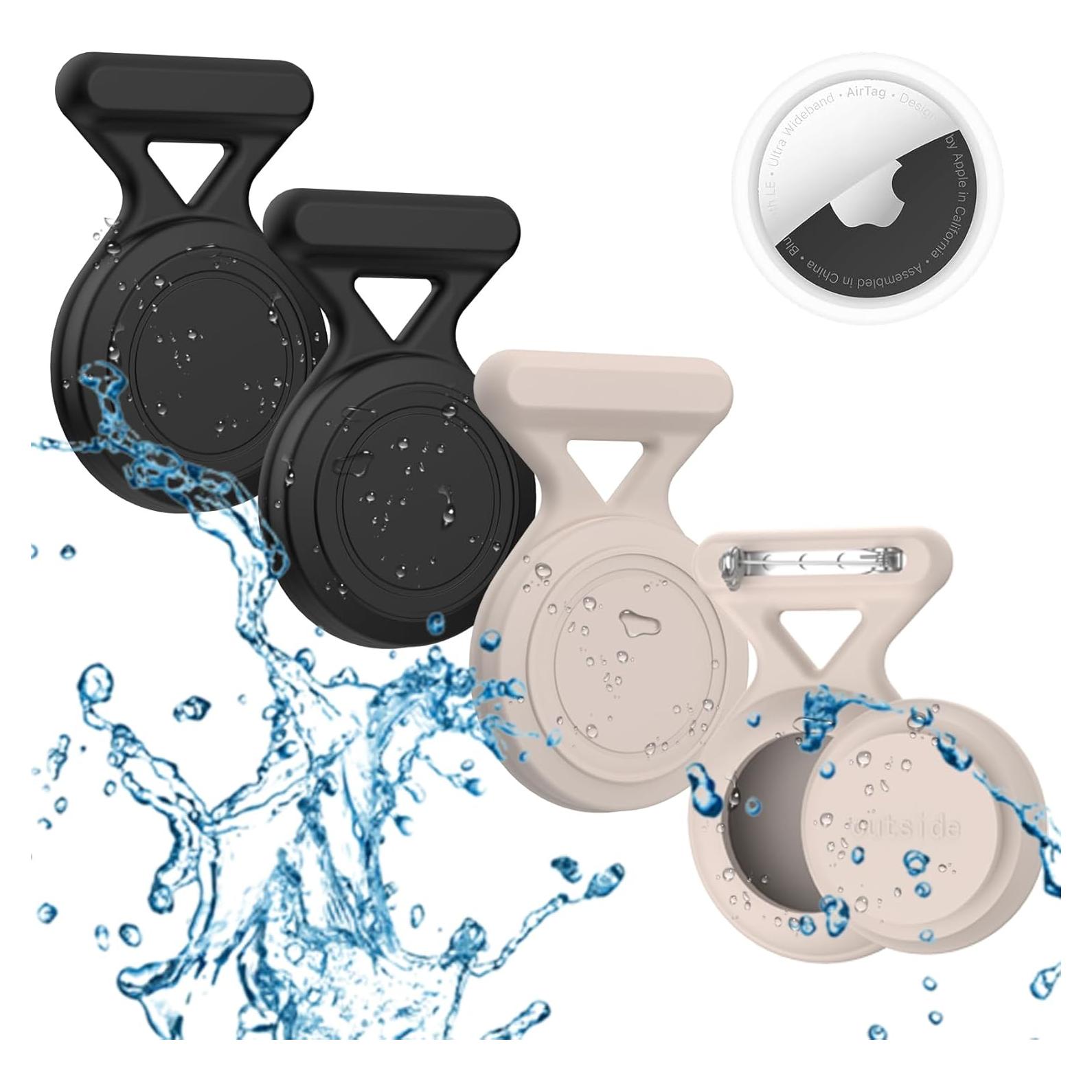 Soporte Oculto para AirTag FGERWZ - Paquete de 4 Unidades
