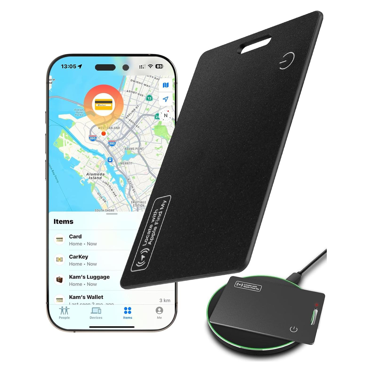 Tarjeta Rastreador Bluetooth Midlocater para iOS - Negro