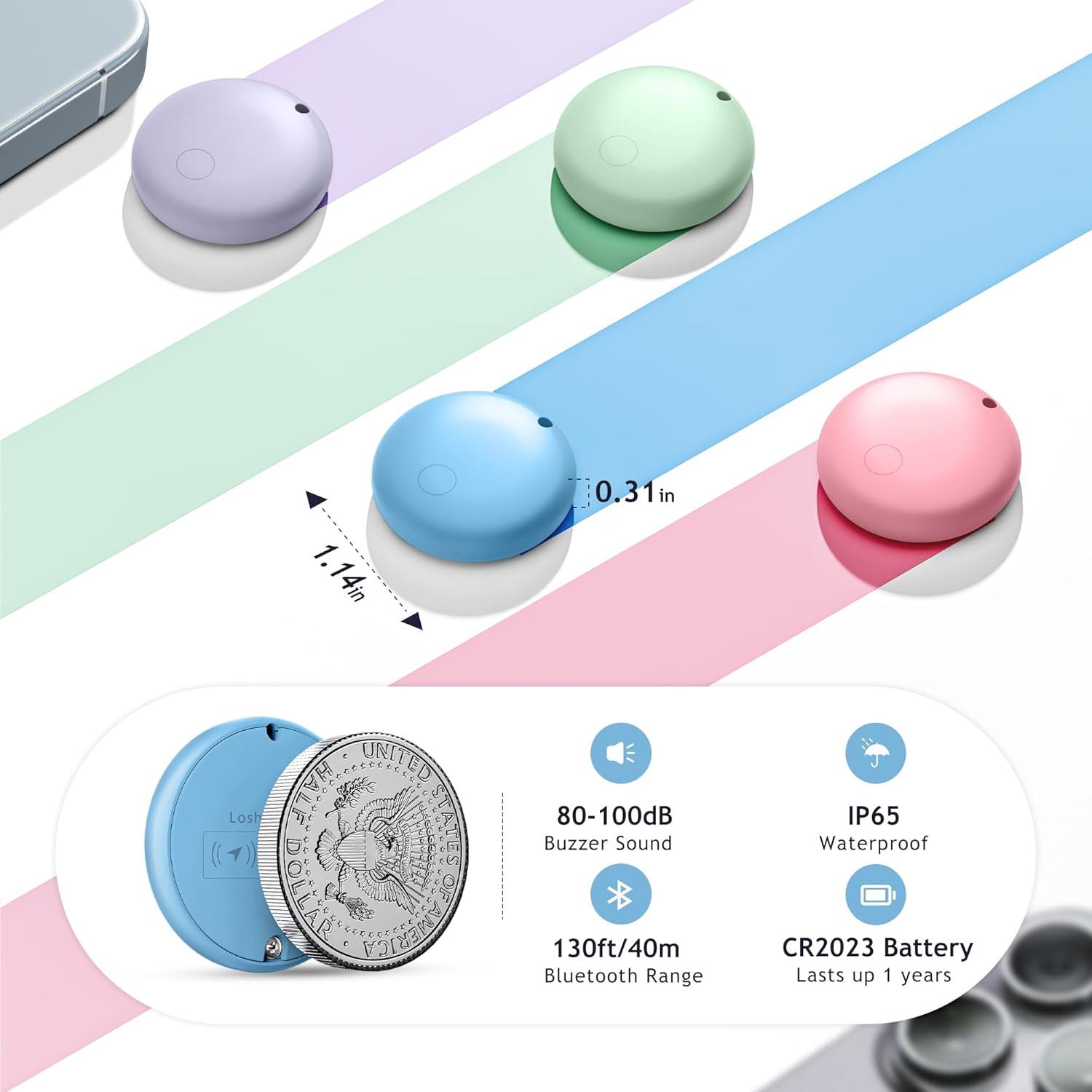 Air Tags Jocular 4 Pack Etiquetas Inteligentes Rastreadores