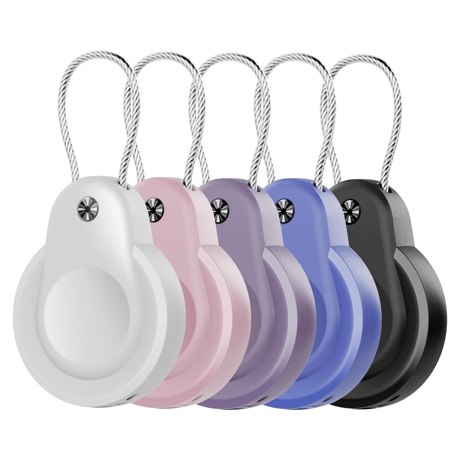 Soporte Airtag HOLIXCASE a prueba de agua IP68 - Paquete de 5