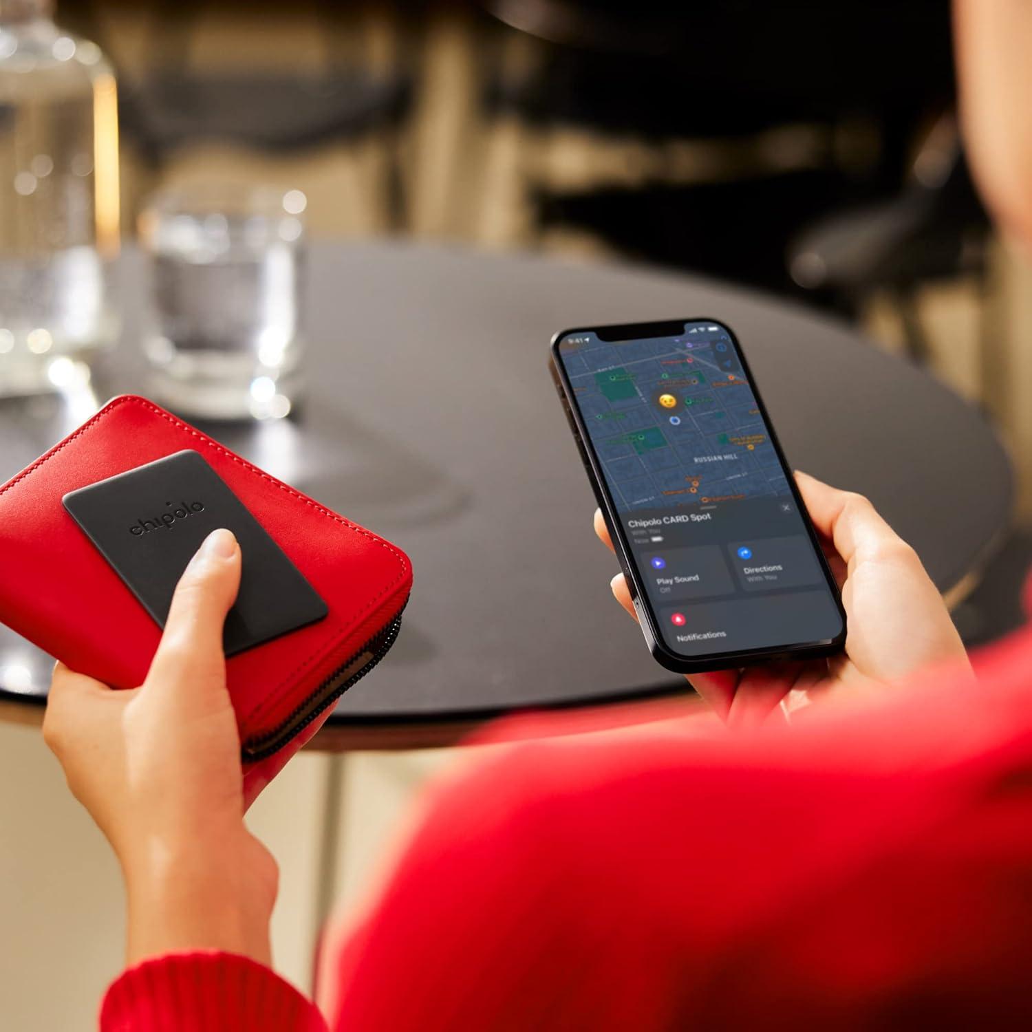 Chipolo CARD Spot - Rastreador Bluetooth para billetera