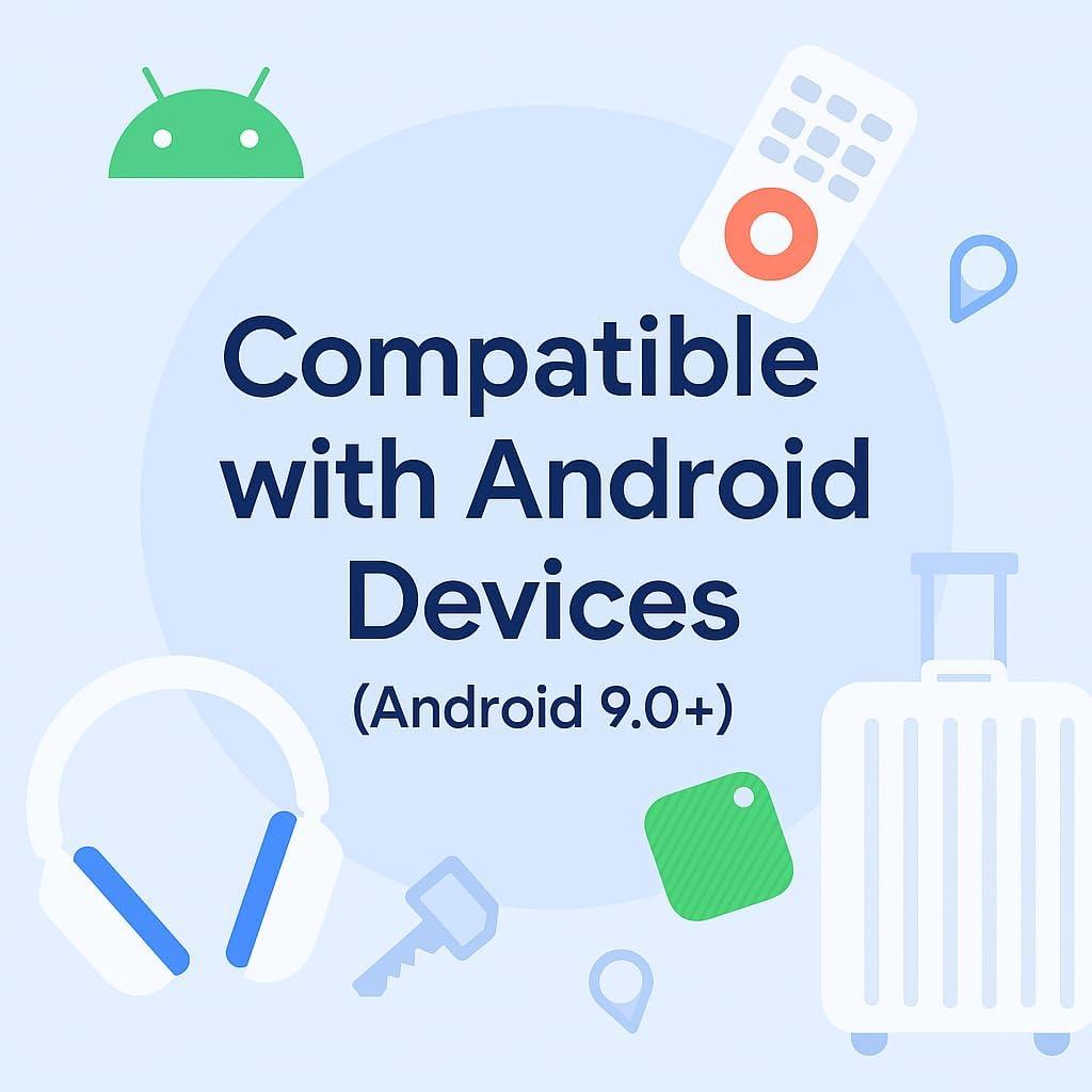 Etiqueta de seguimiento NOVZIX S9 2025 para Android - Compacta y resistente