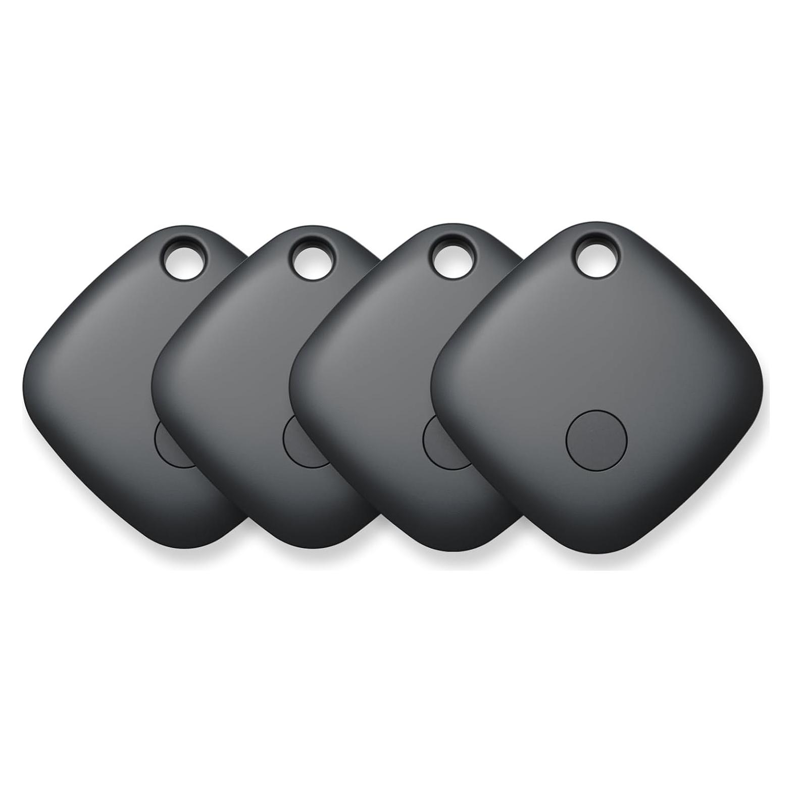 Localizador Bluetooth EMONAIR Dot Tag 4 Pack - Negro, iOS