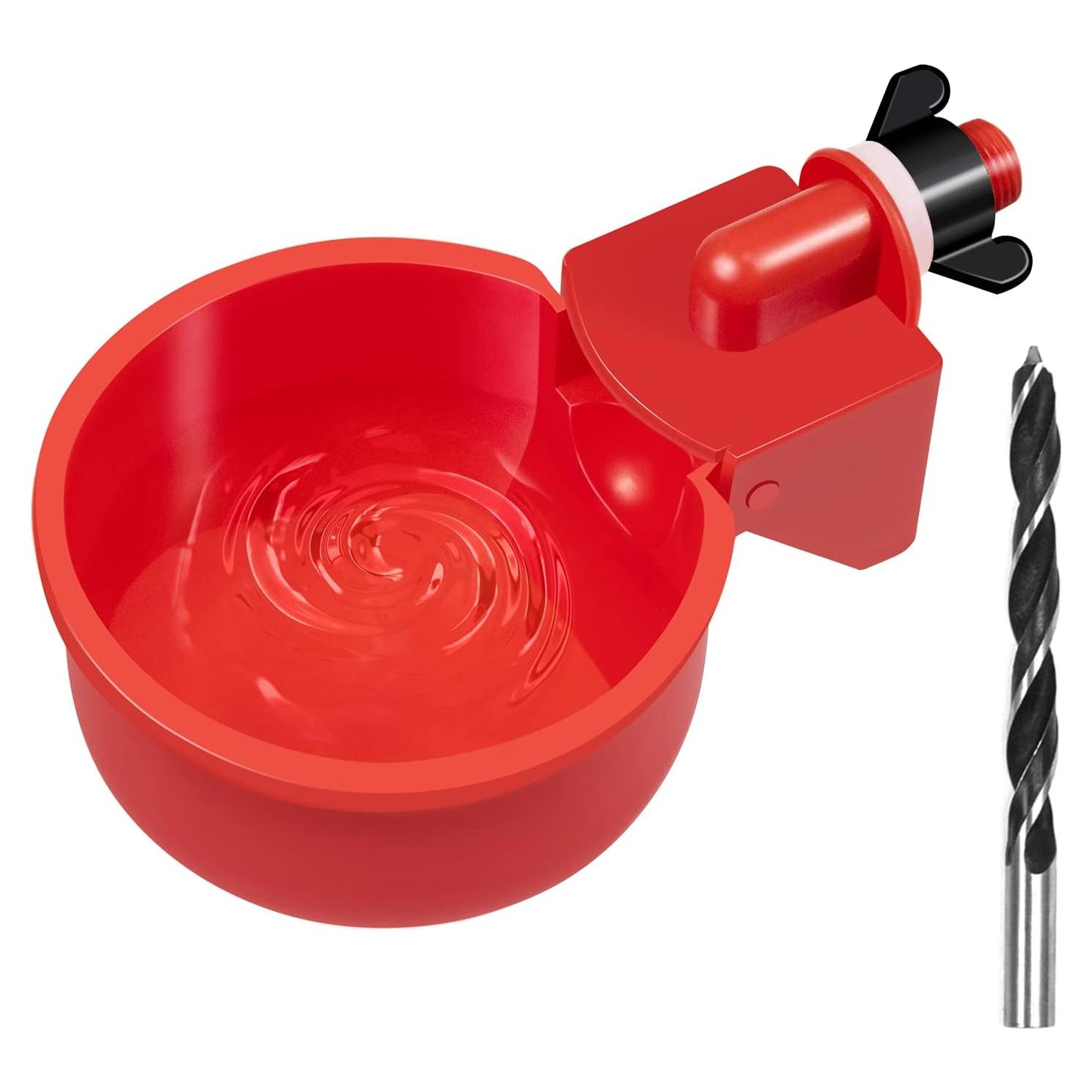 Tazas de Agua Automáticas LANARP para Pollos - Paquete de 8