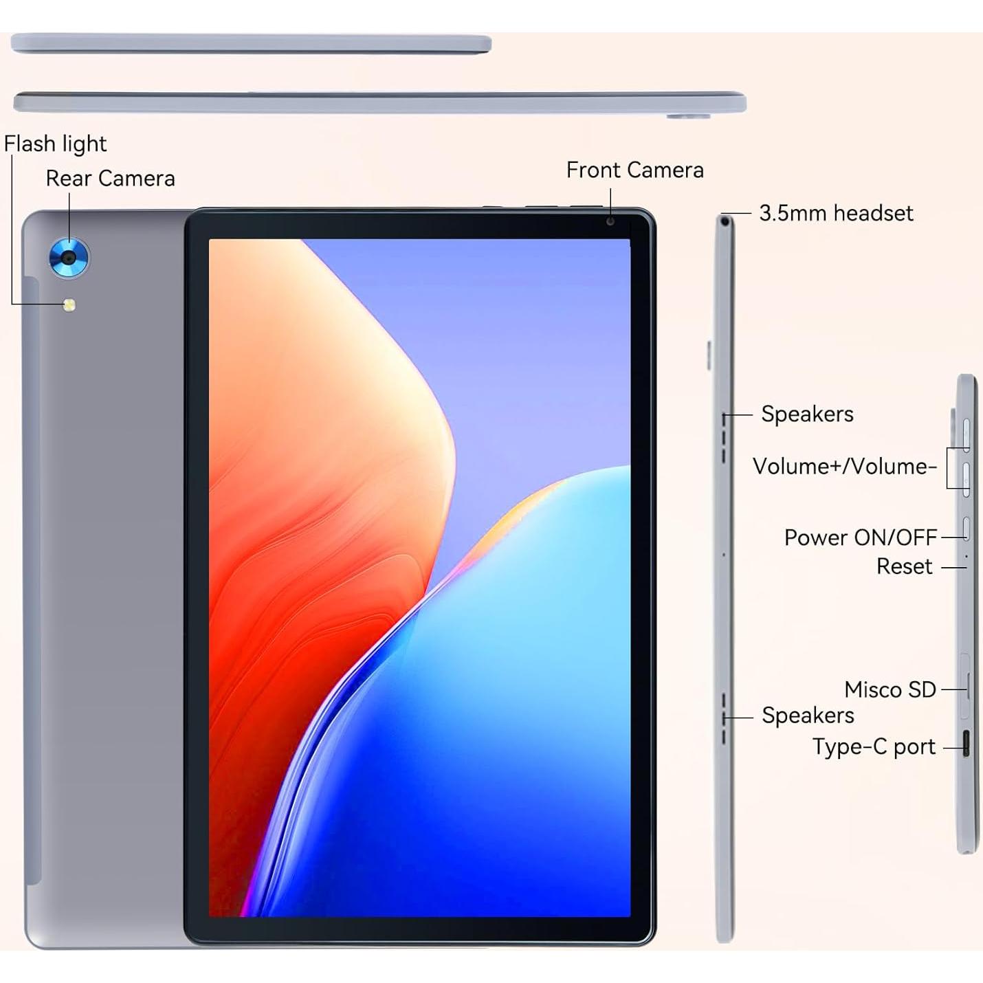 Tablet URAO 10.1" Android Octa-core 10GB RAM 128GB ROM