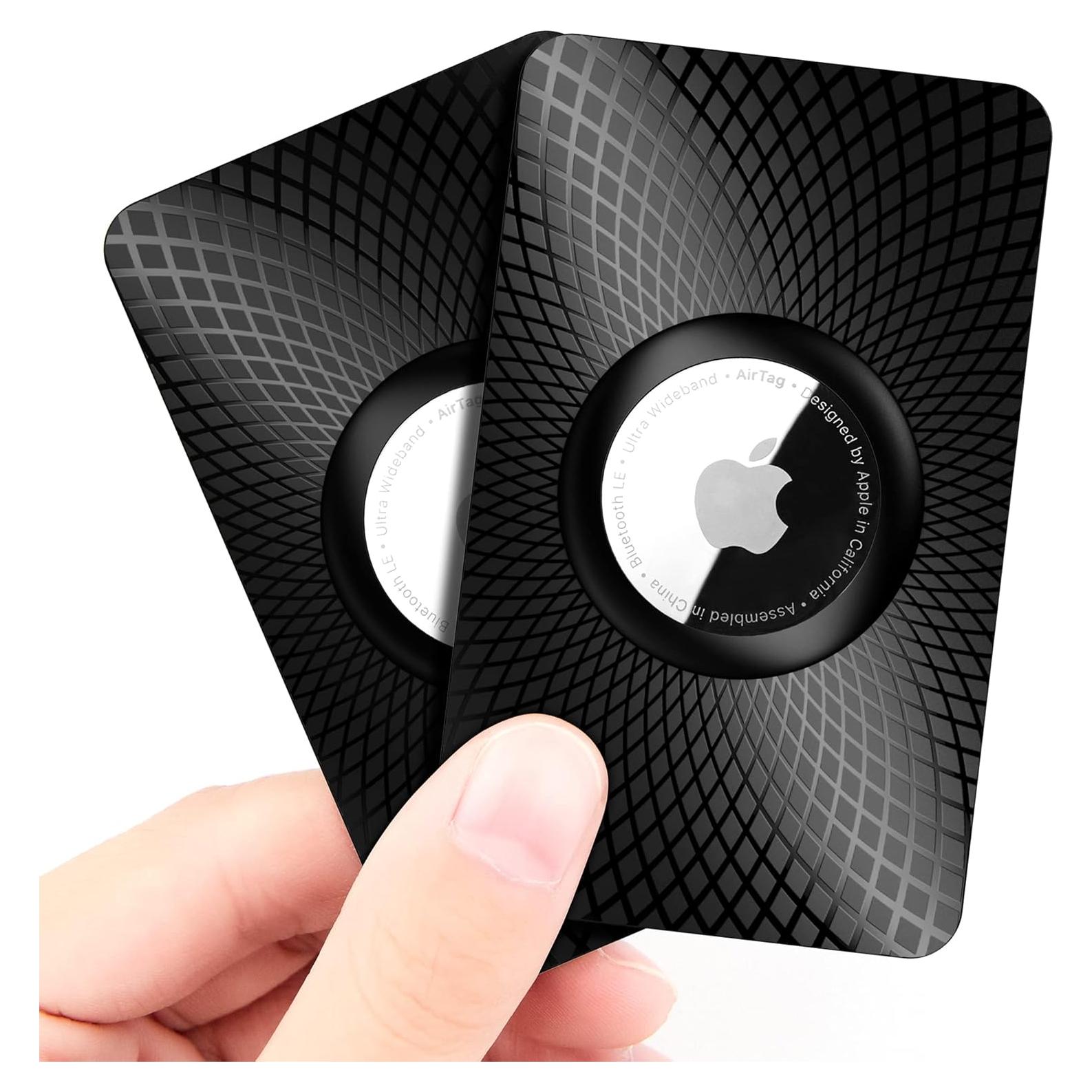 Soporte de Billetera para Airtag GOCII - Ultra Delgado Negro