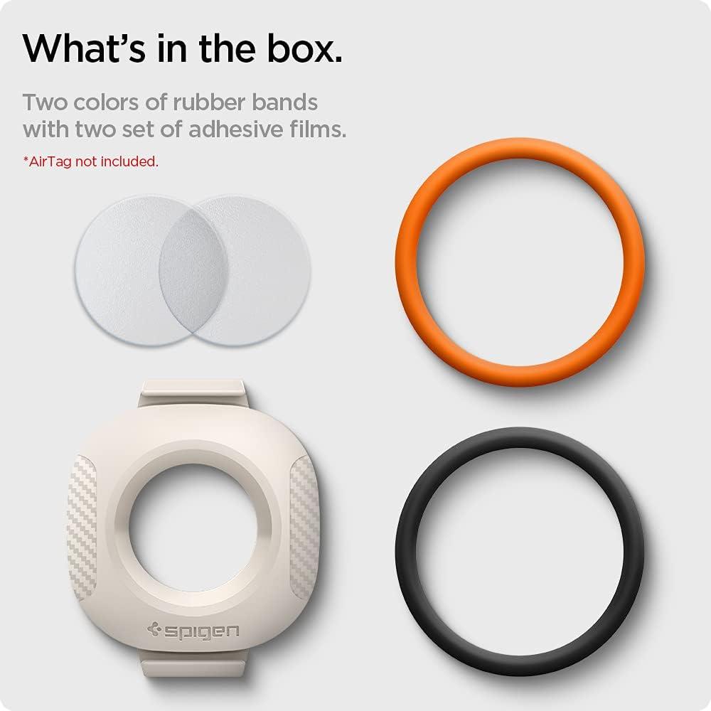 Funda Spigen ComforTag para AirTag Collar Mascotas Crema